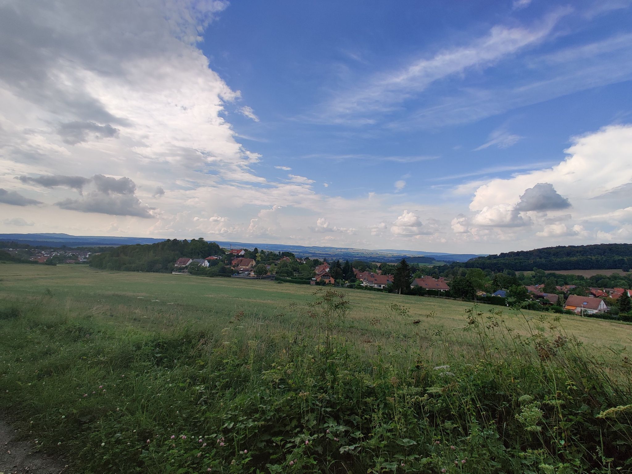 schöner Blick ins Leinetal