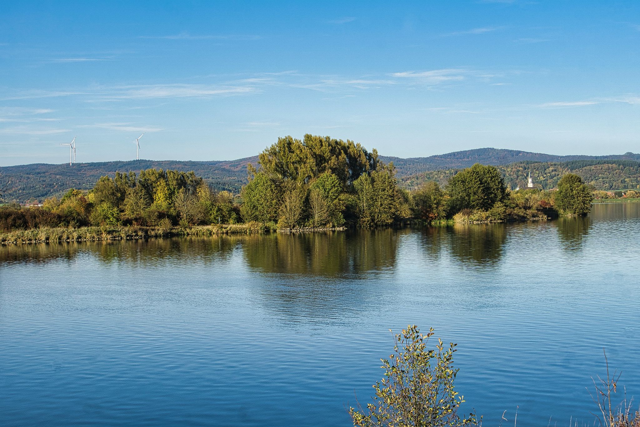die Donau bei Oberzeitldorn