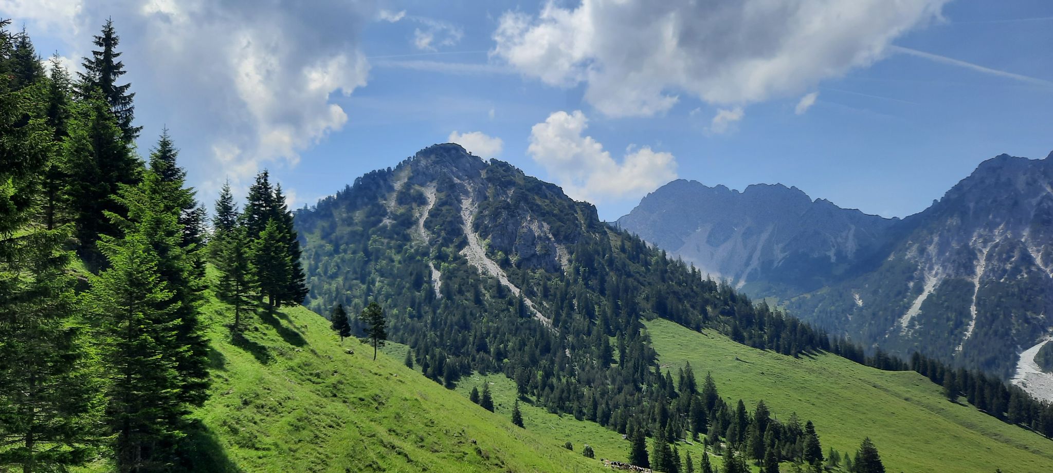 Lohnspitz und Galinakopf im Hintergrund
