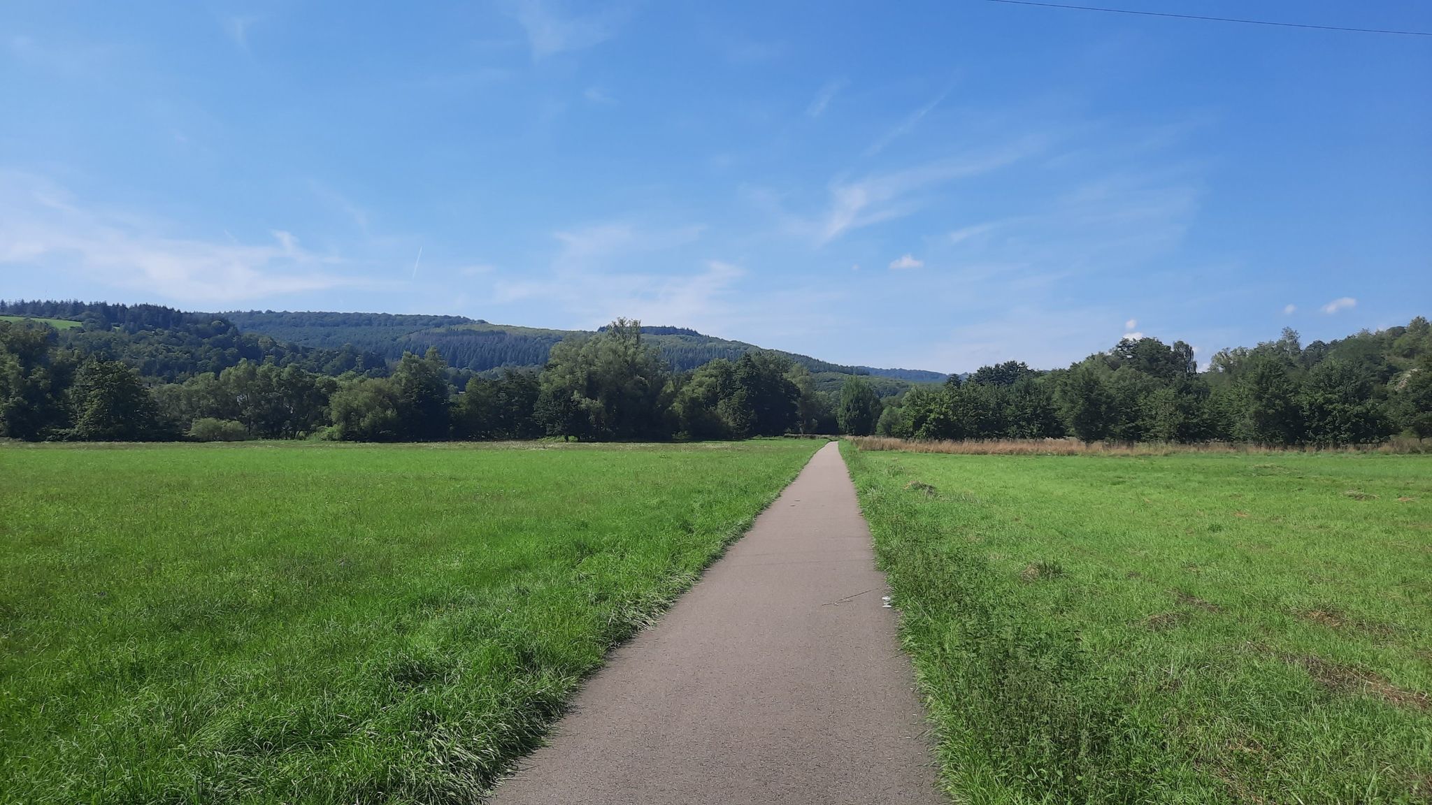 Radweg bei Altenglan