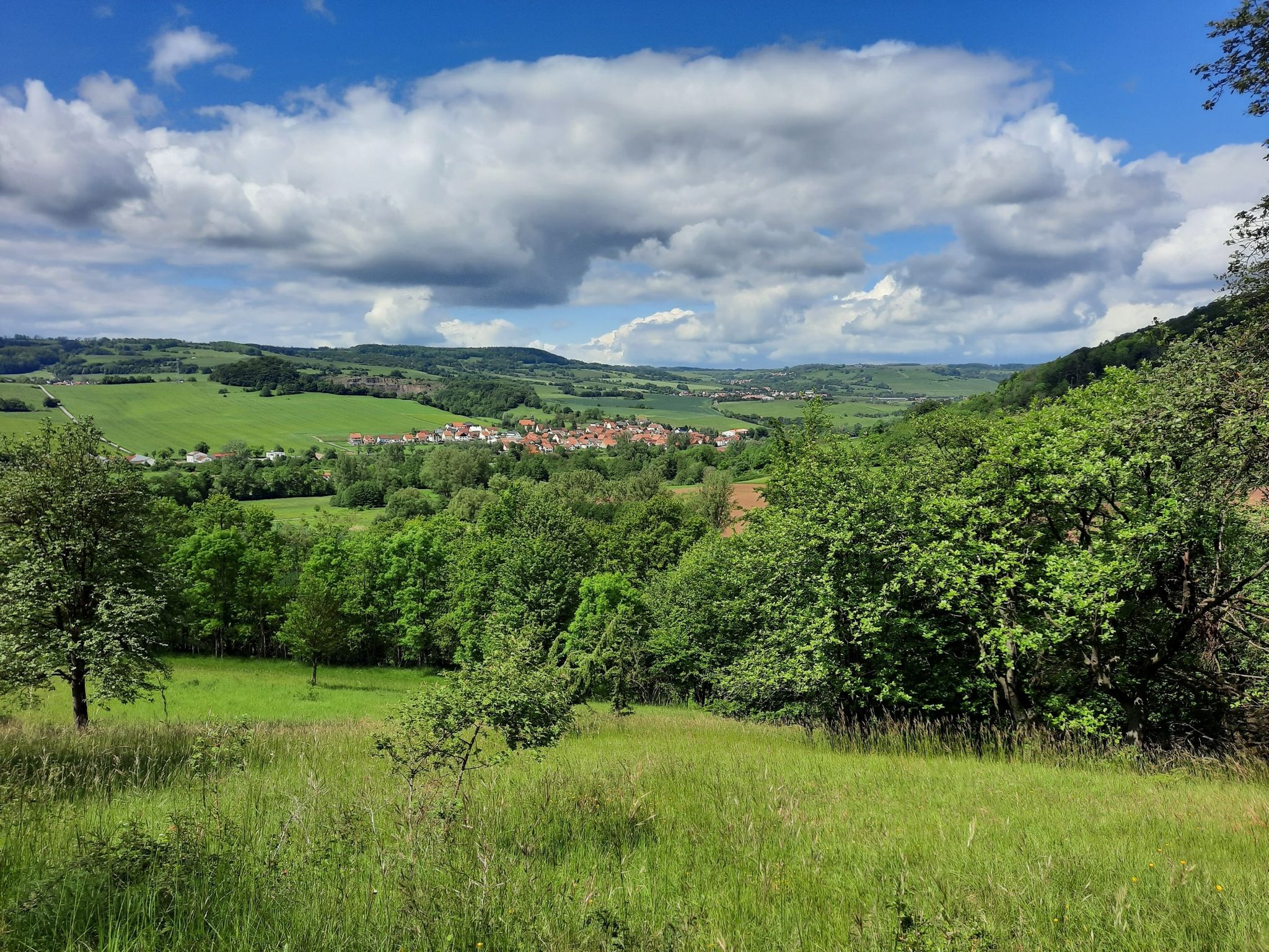 Blick in die Thüringische Rhön