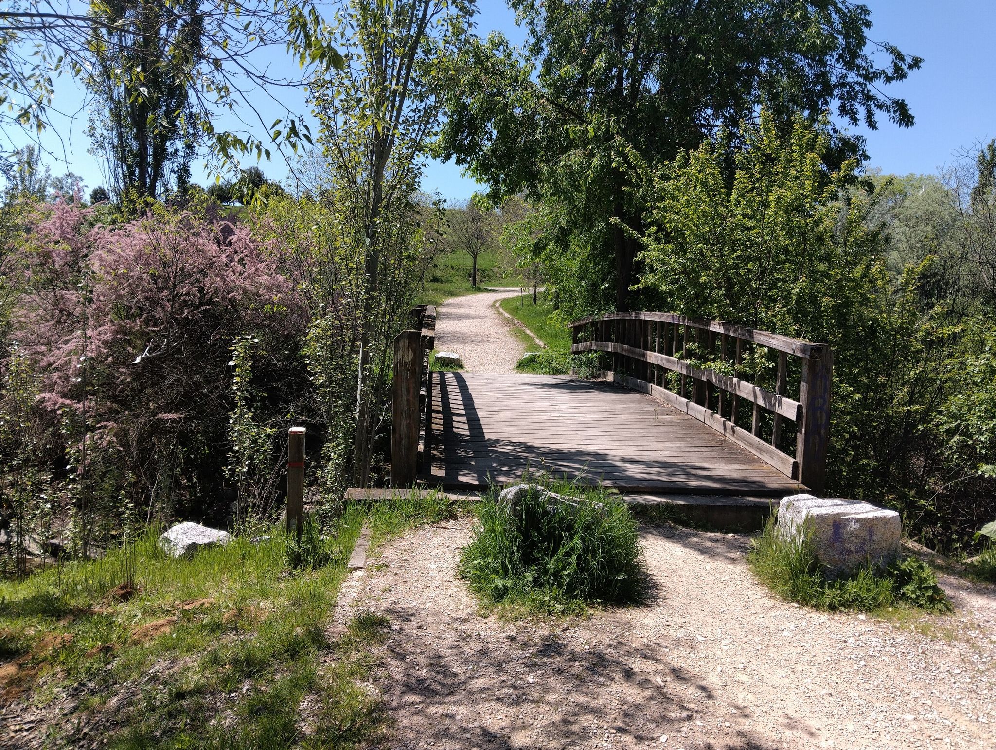 Puente sobre el Arroyo Culebro.