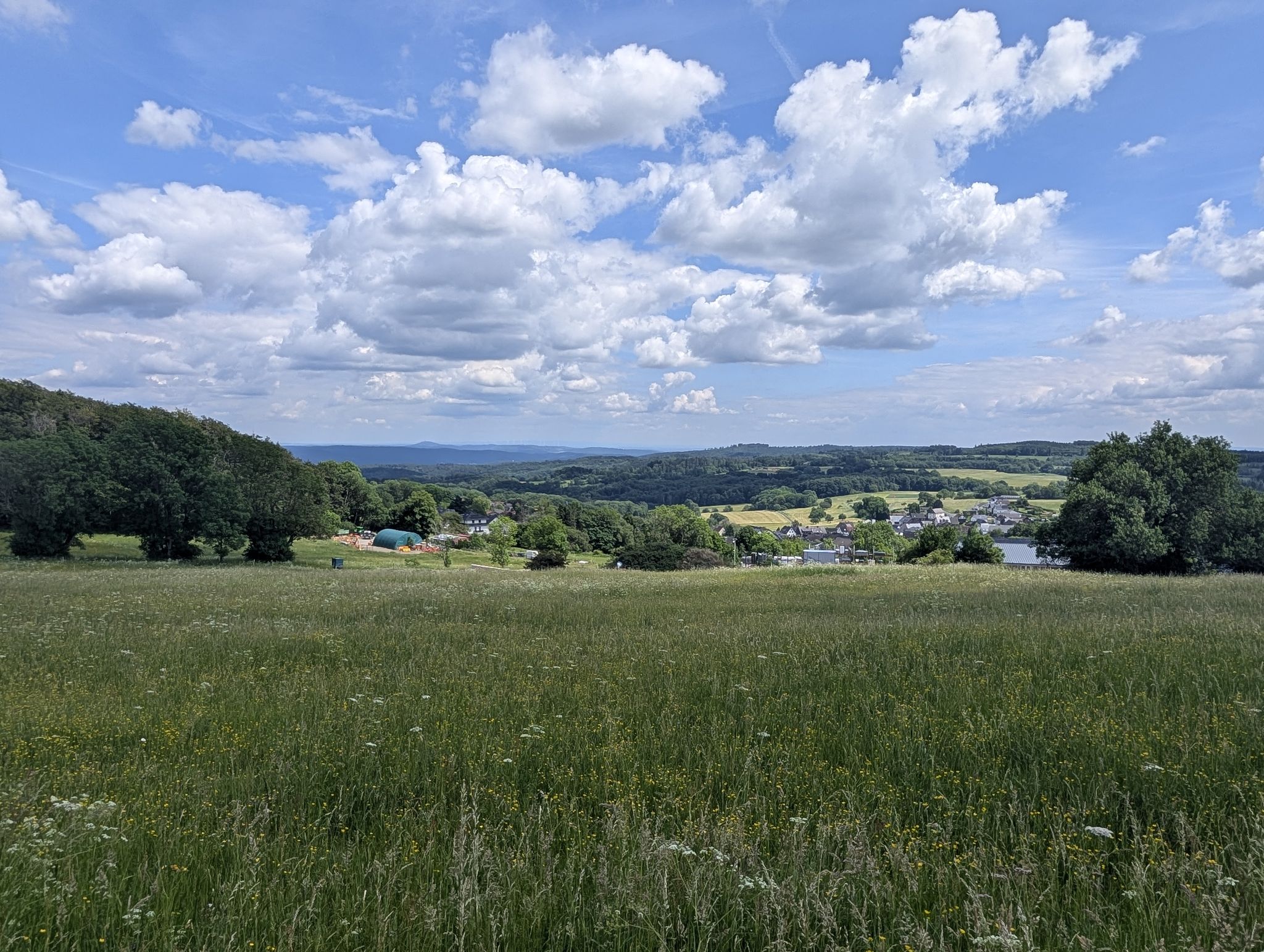 Aussicht vom Bartenstein Richtung Südosten