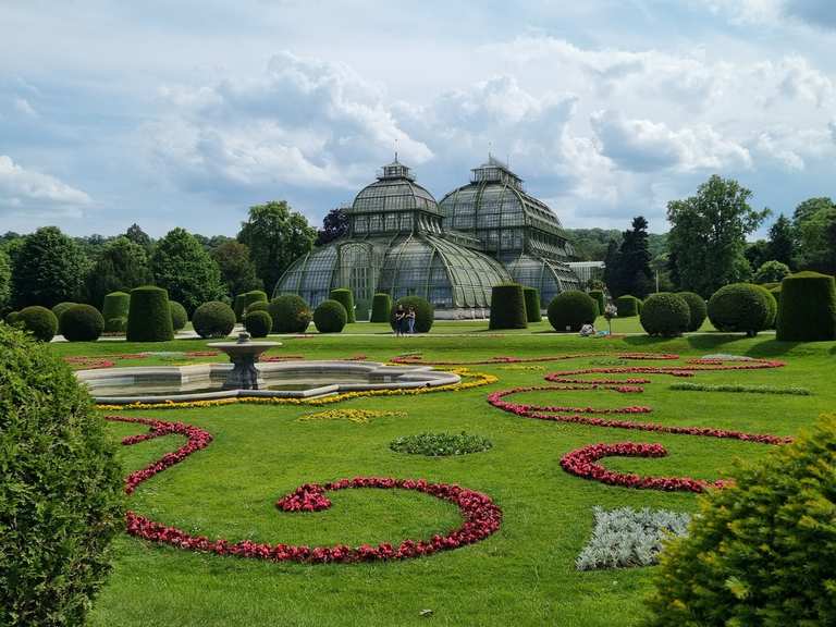 Schloss Schönbrunn Gloriette Botanischer Garten Palmenhaus