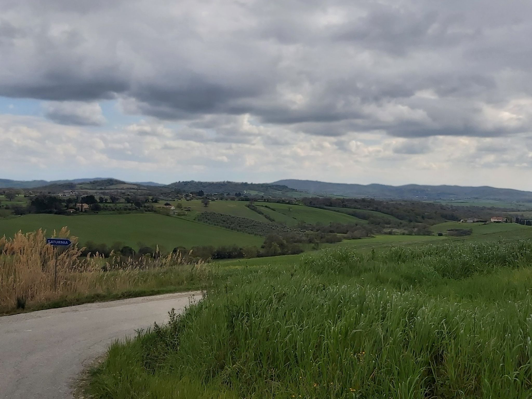Blick auf Saturnia