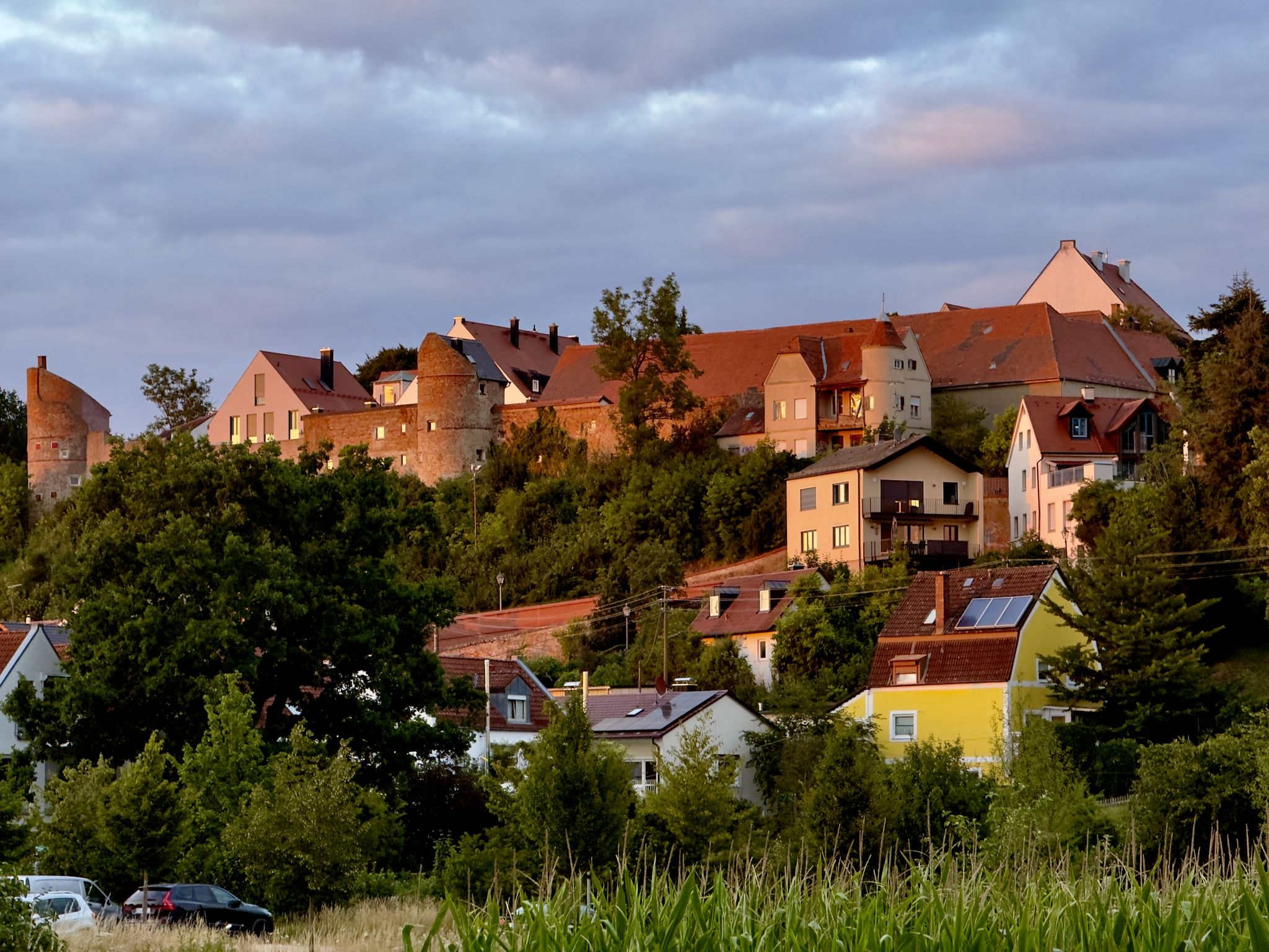 Unsere schöne Altstadt im Abendlicht