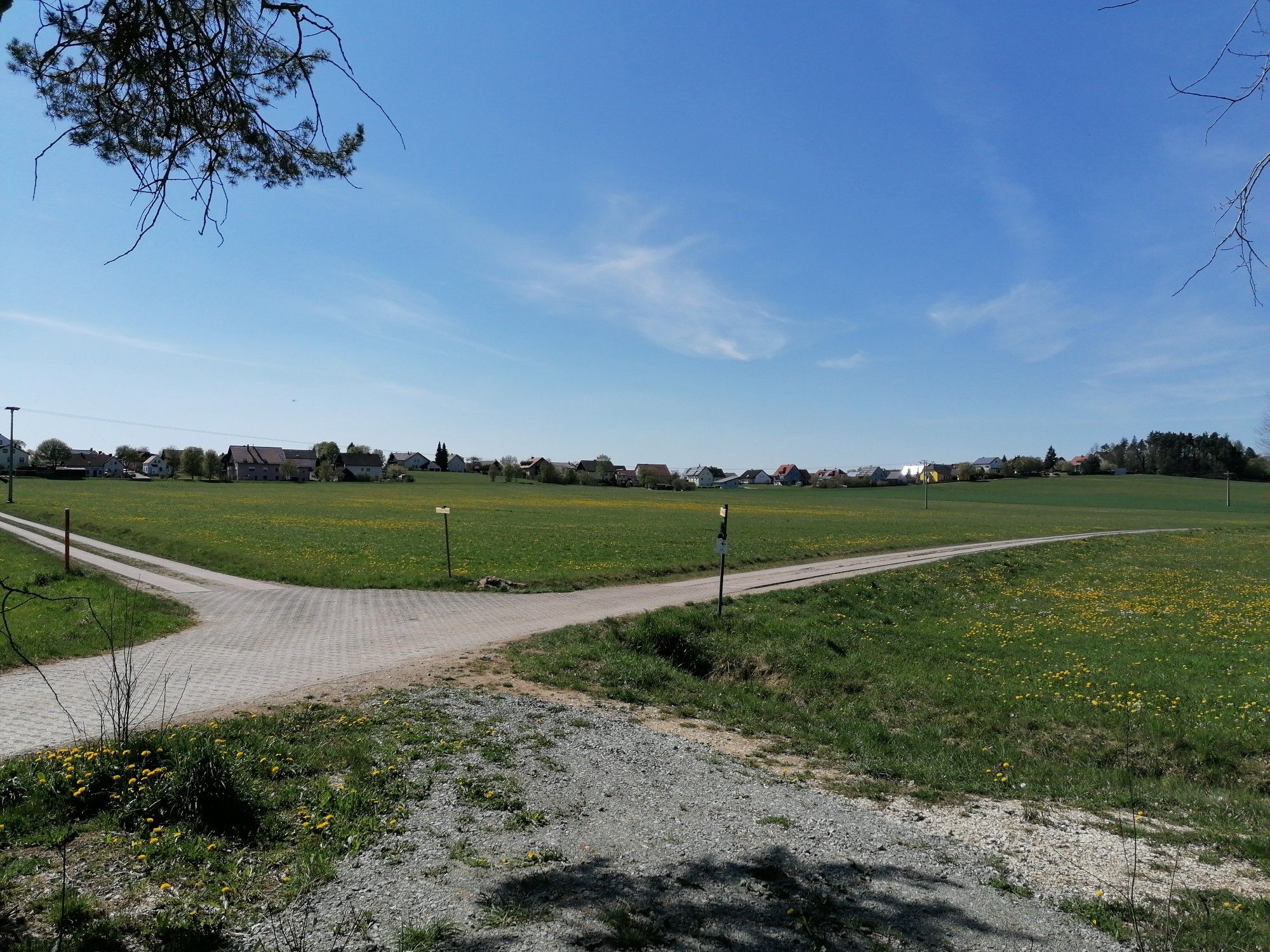 Blick auf Freihung