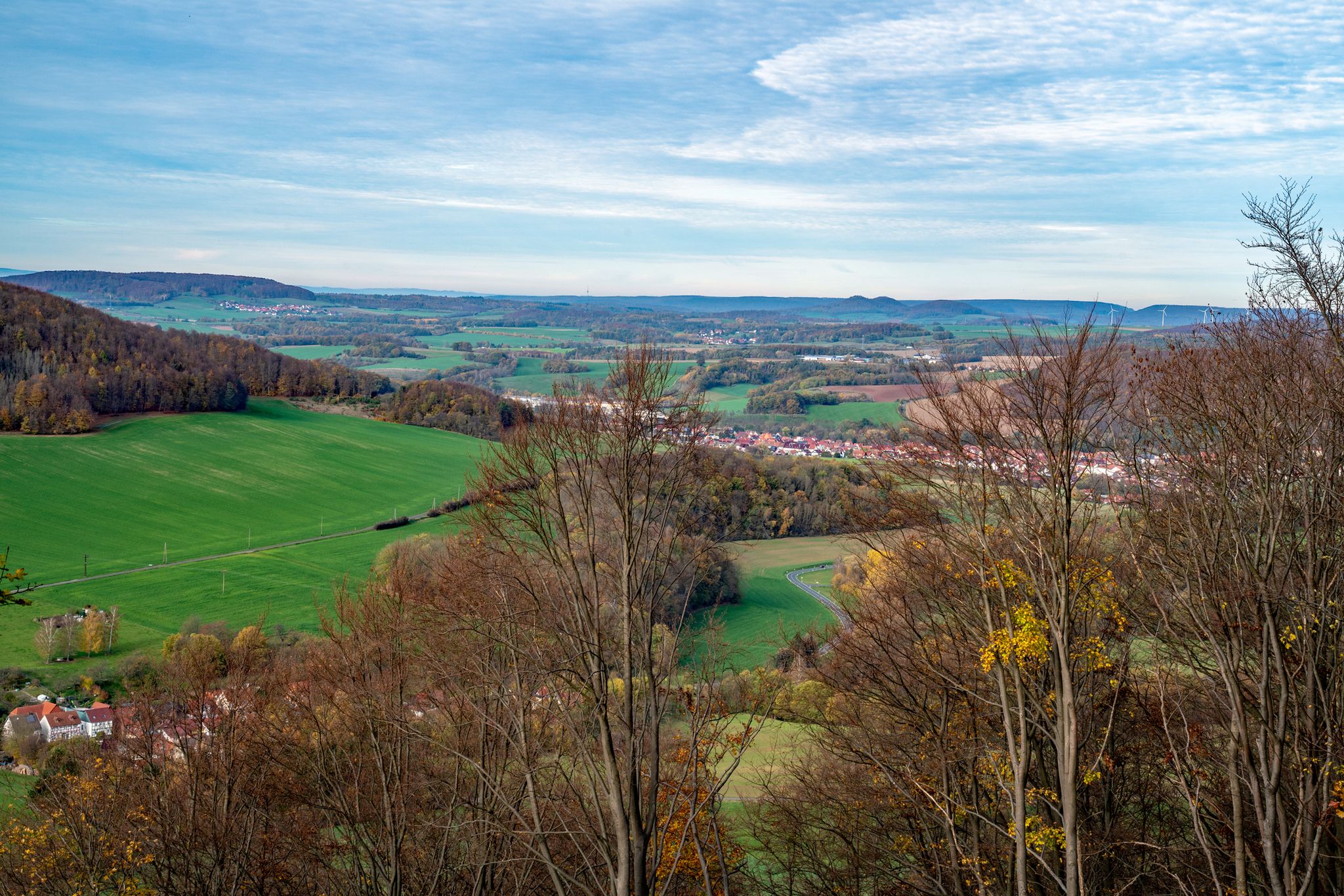 Blick vom Lenteröder Kreuz