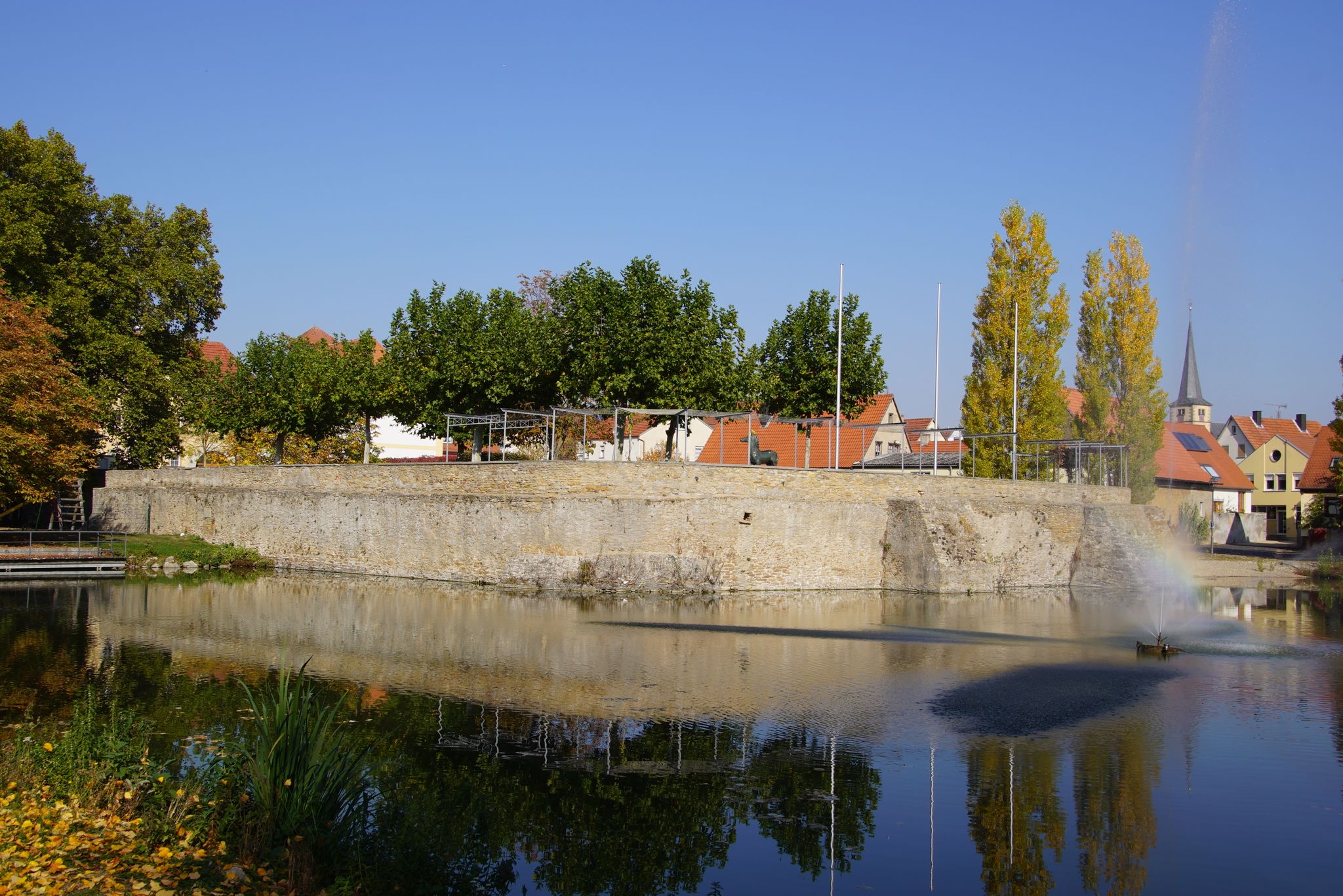 Ruine Wasserschloss Großlangheim