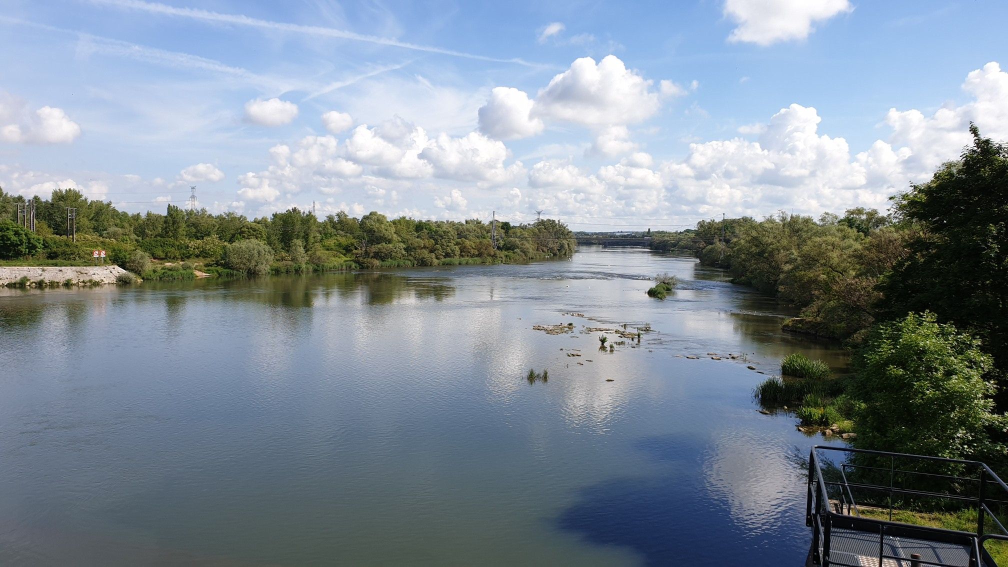 Mosel 15km nach Metz
