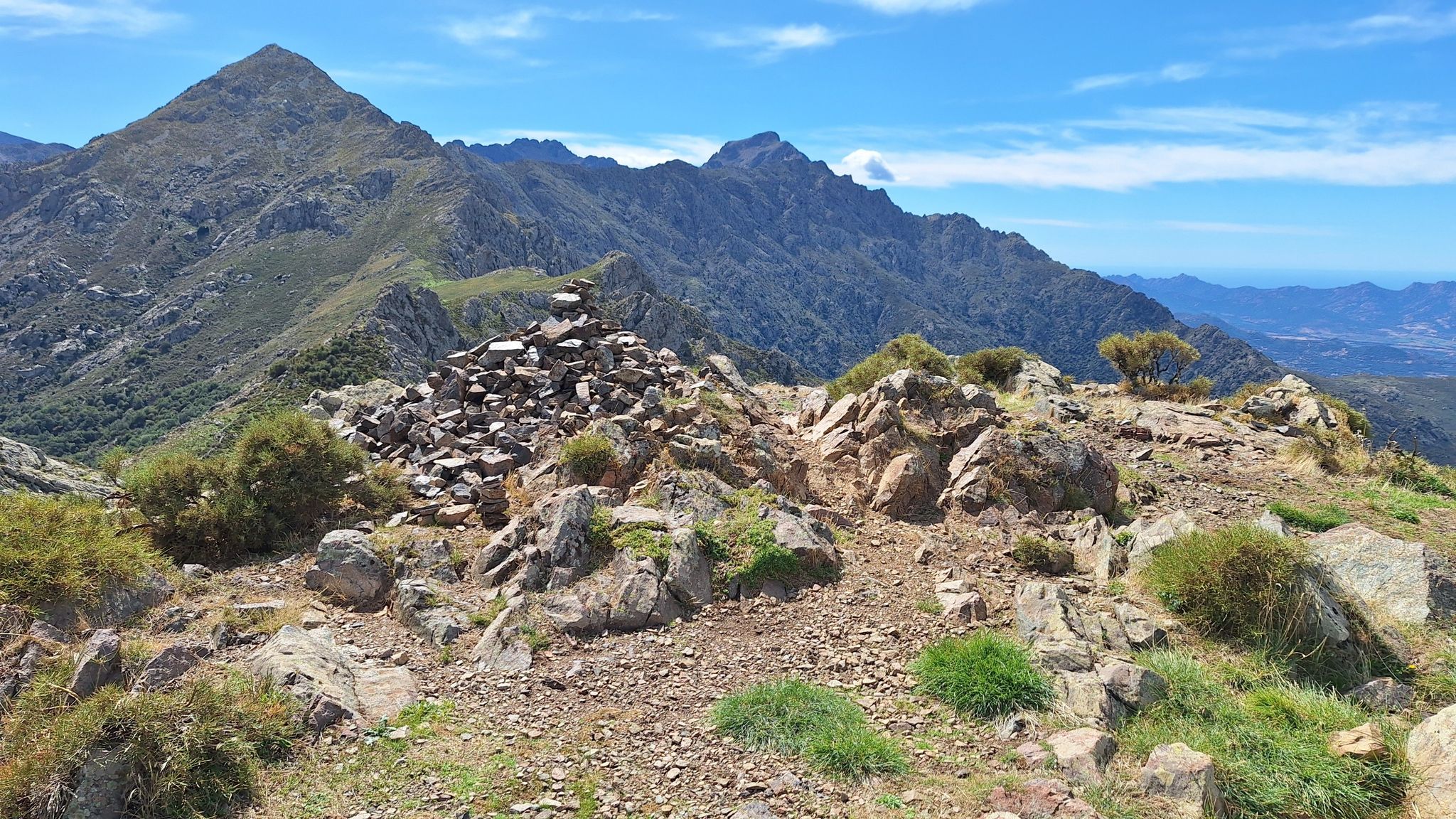 Auf dem Gipfel Monte Tolu 1331m