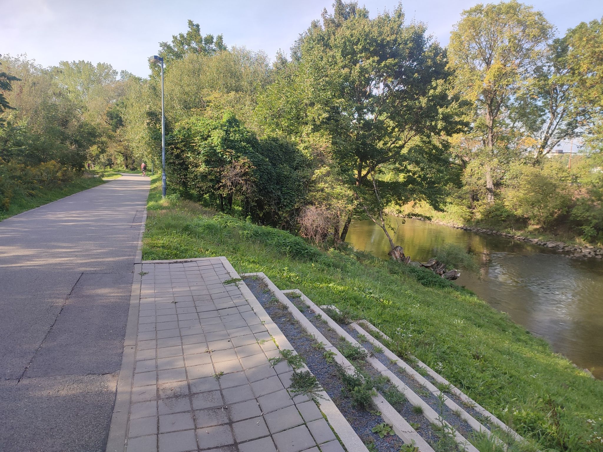 Radweg an der Svratka