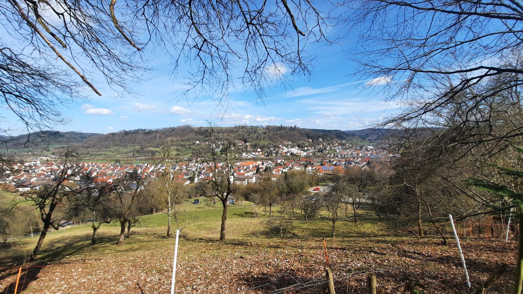 Ausblick über Murrhardt