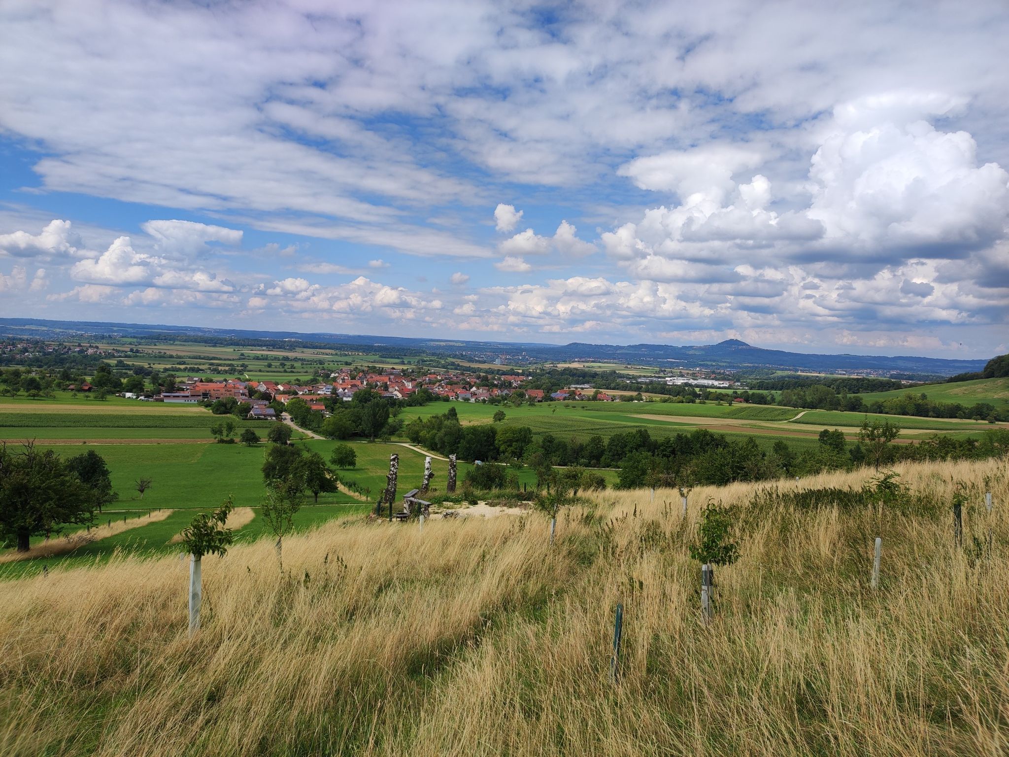 Aussicht unterwegs