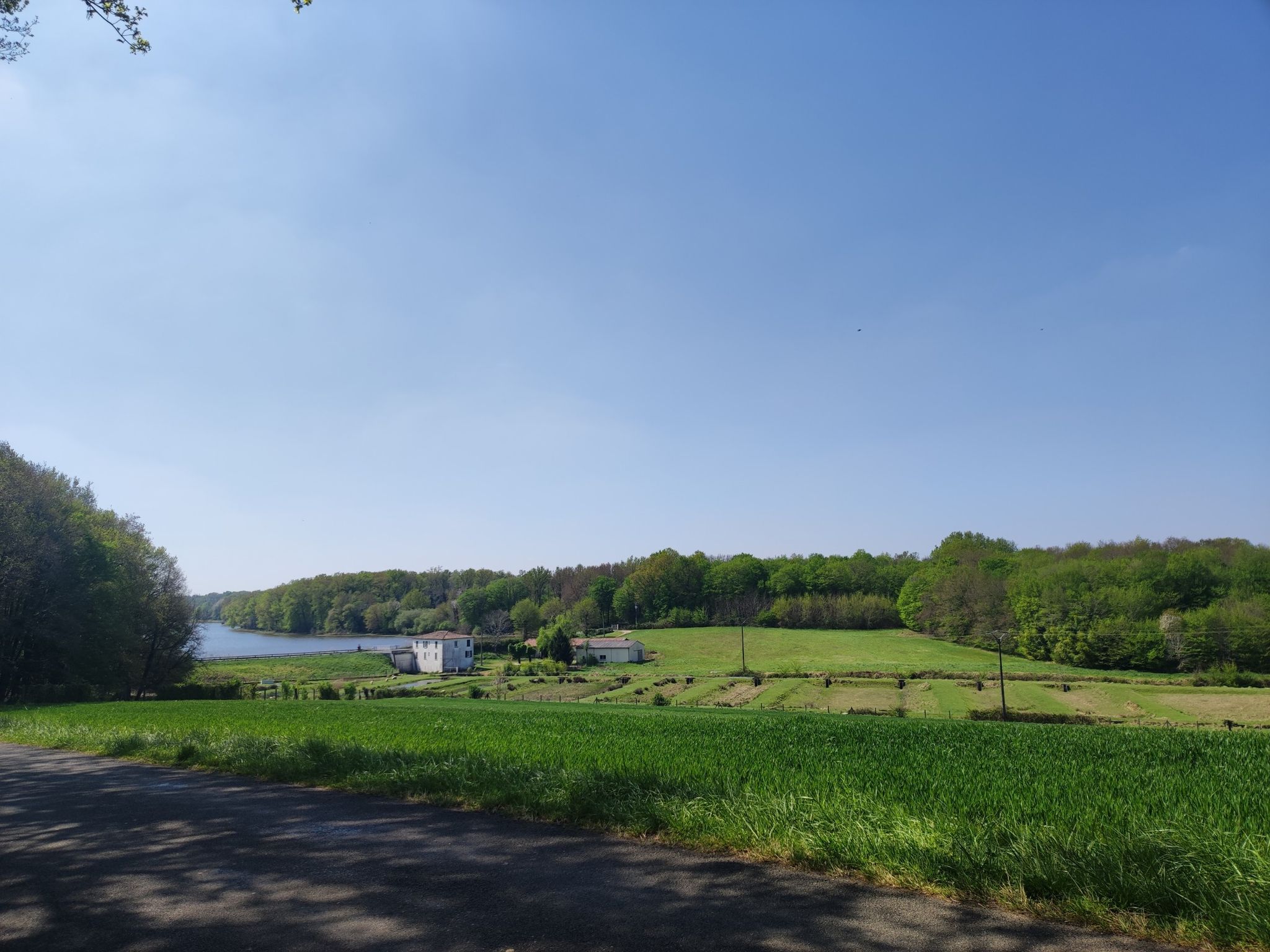 vu sur le lac