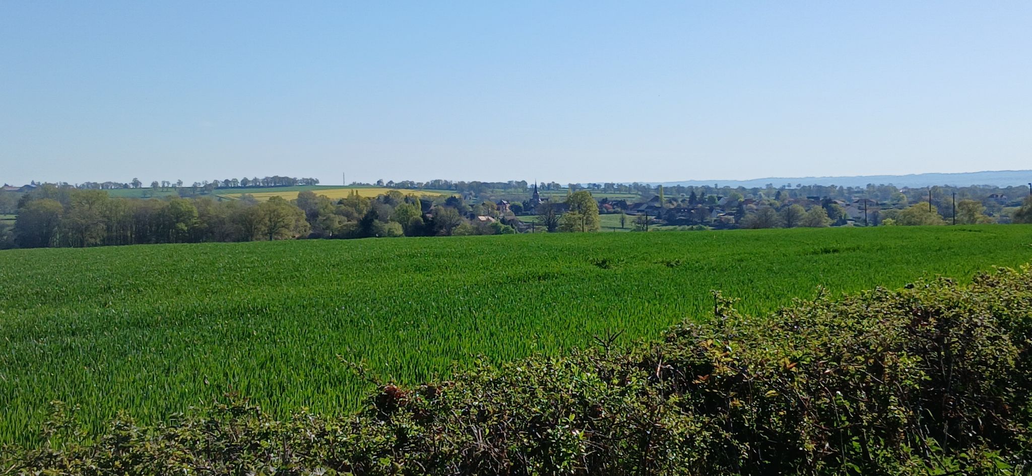 Le clocher de St Angel