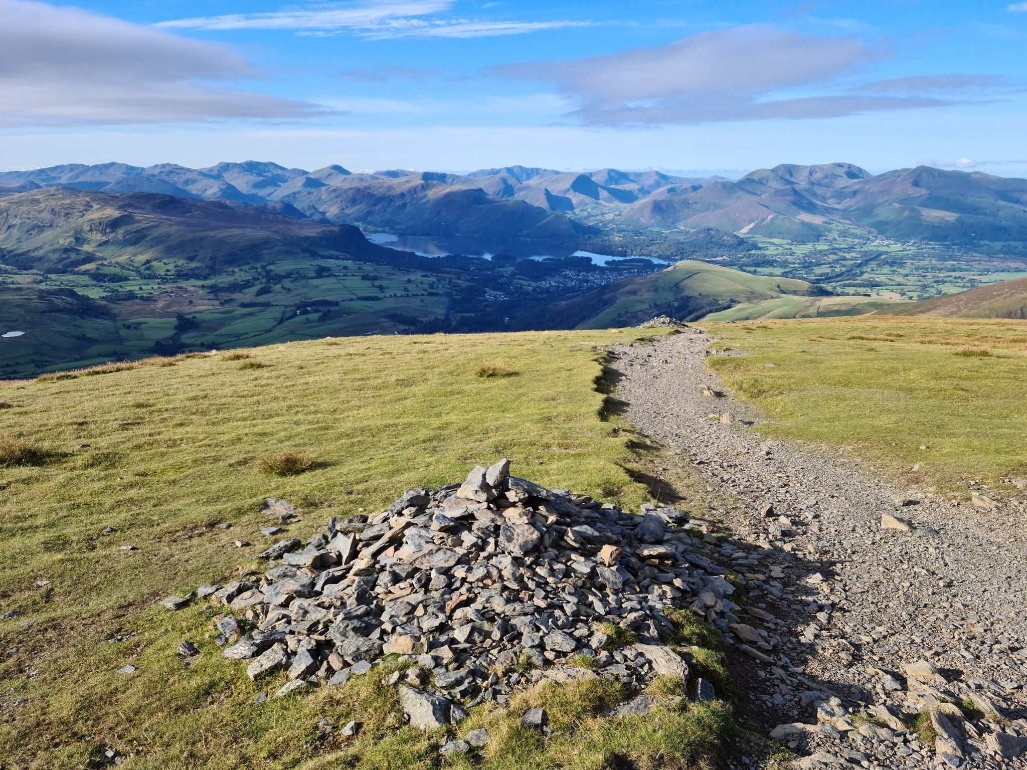 Derwentwater from Blease Fell