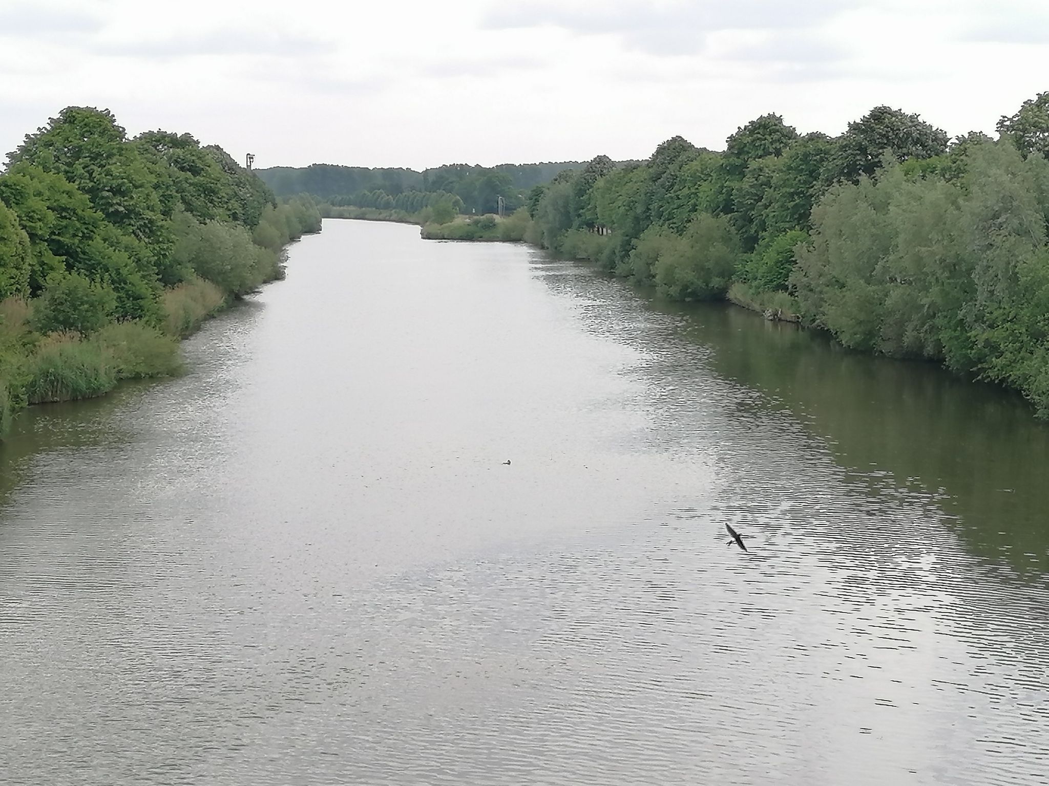 Blick auf den Kanal