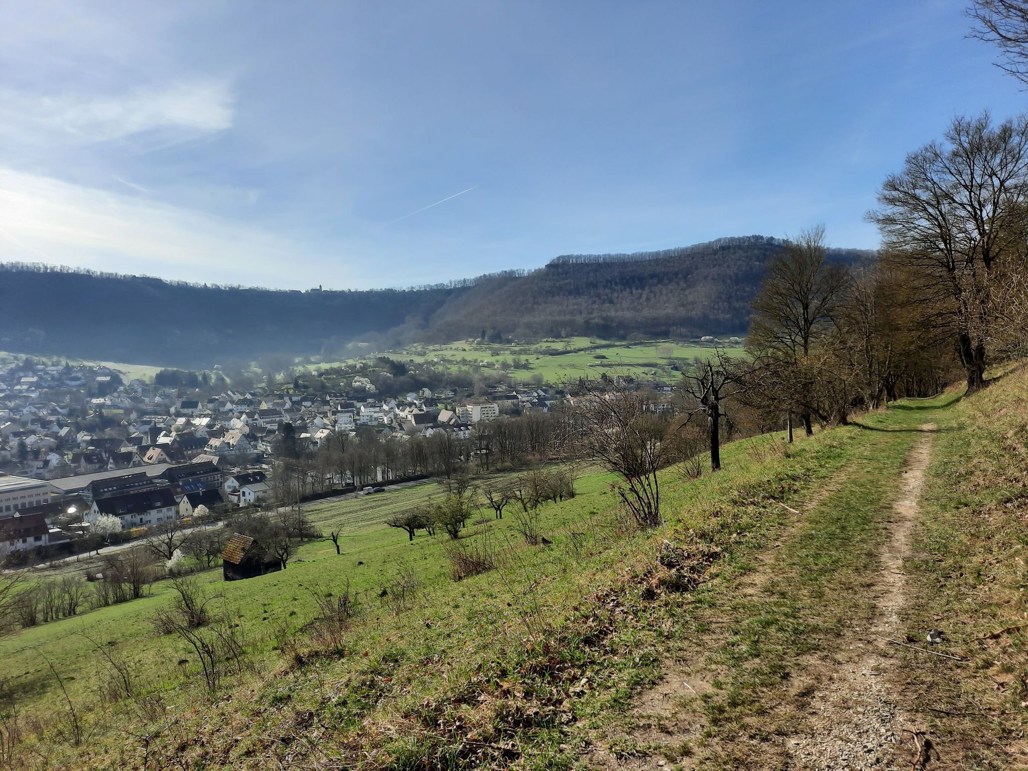 Blick auf Überkingen