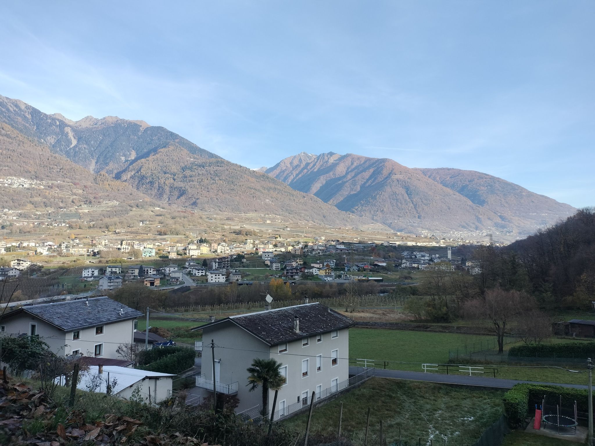 Panorama sulla valle.