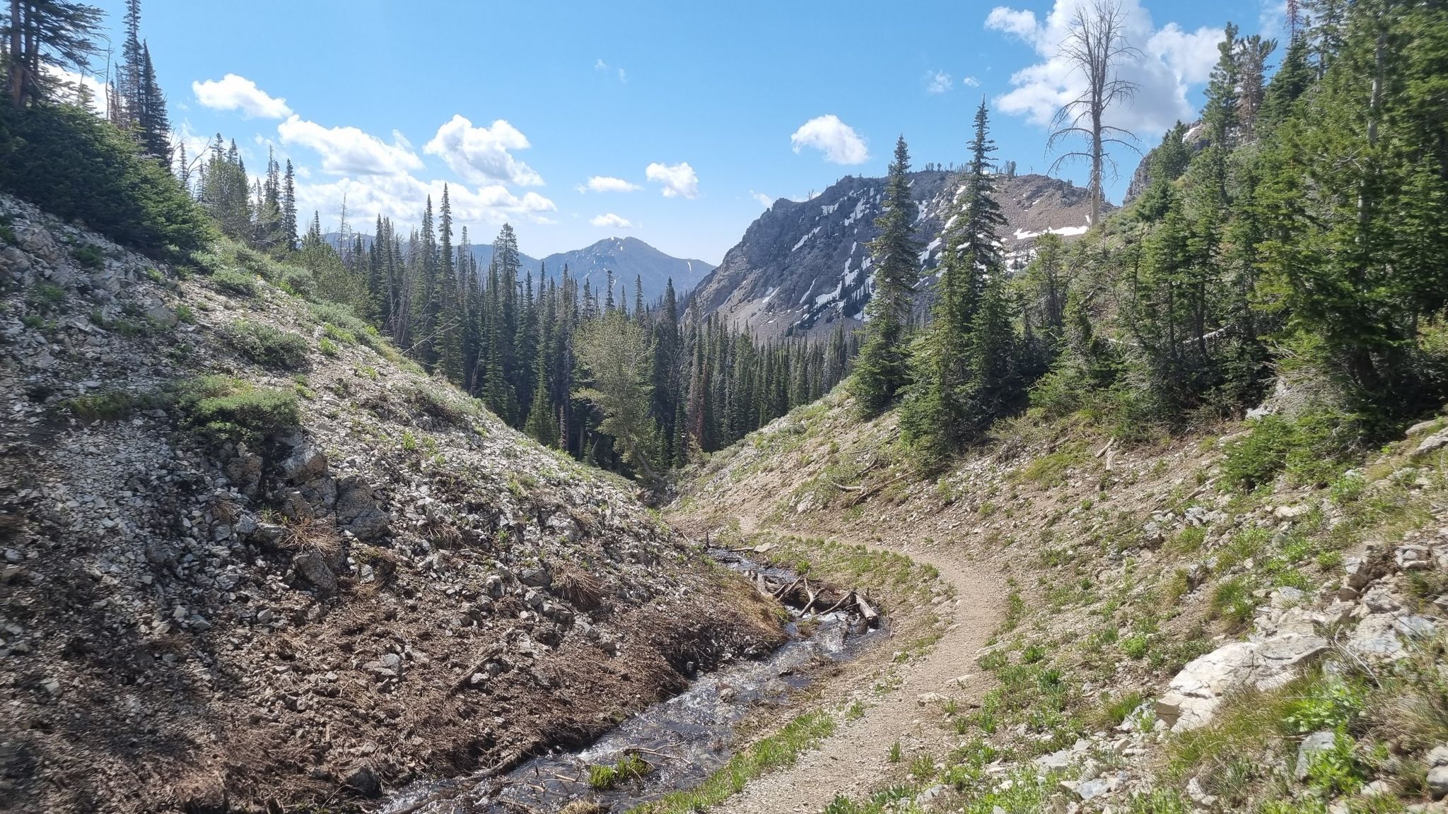 The descent with nature's soundtrack