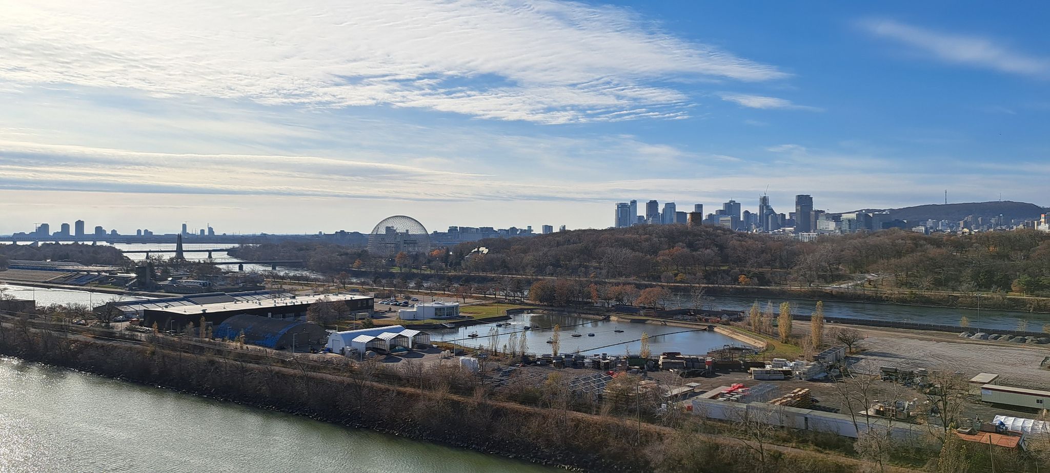 Montréal vue du pont