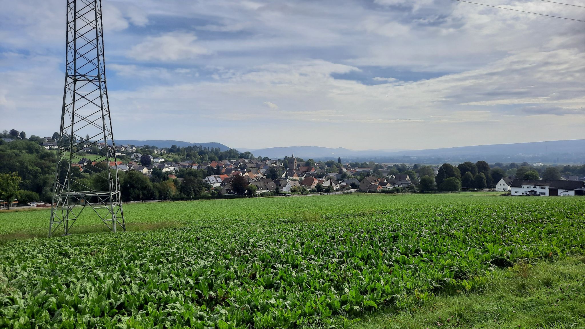 Blick über Albaxen