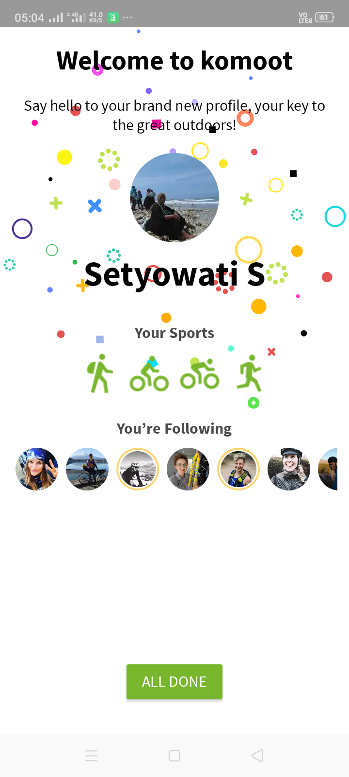 user avatar
