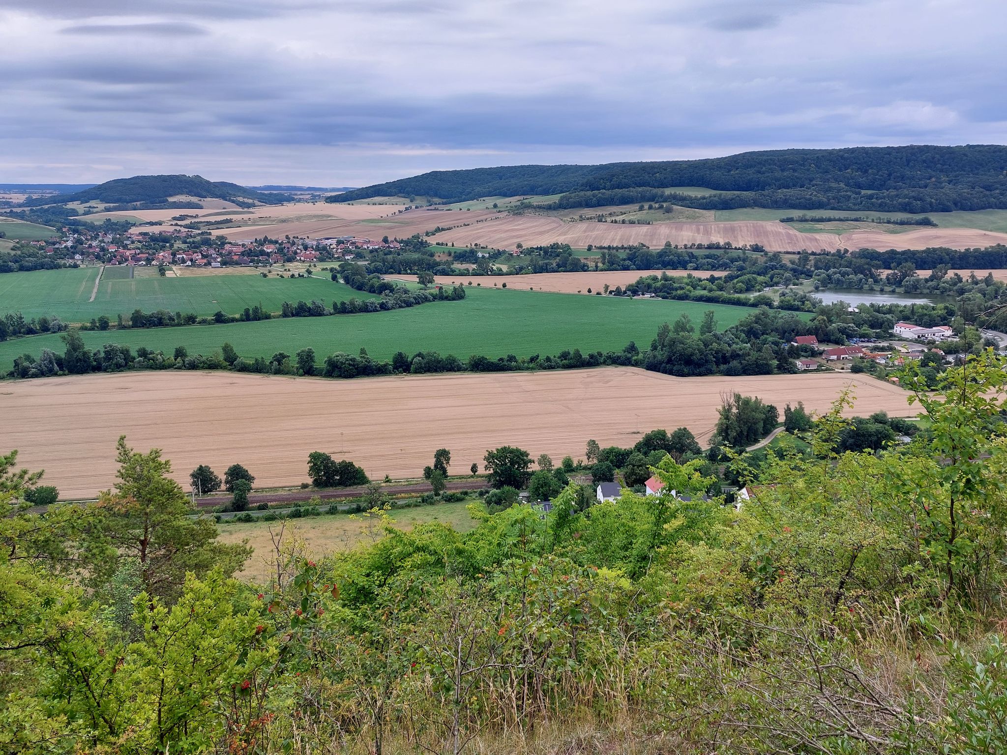Blick auf Golmsdorf