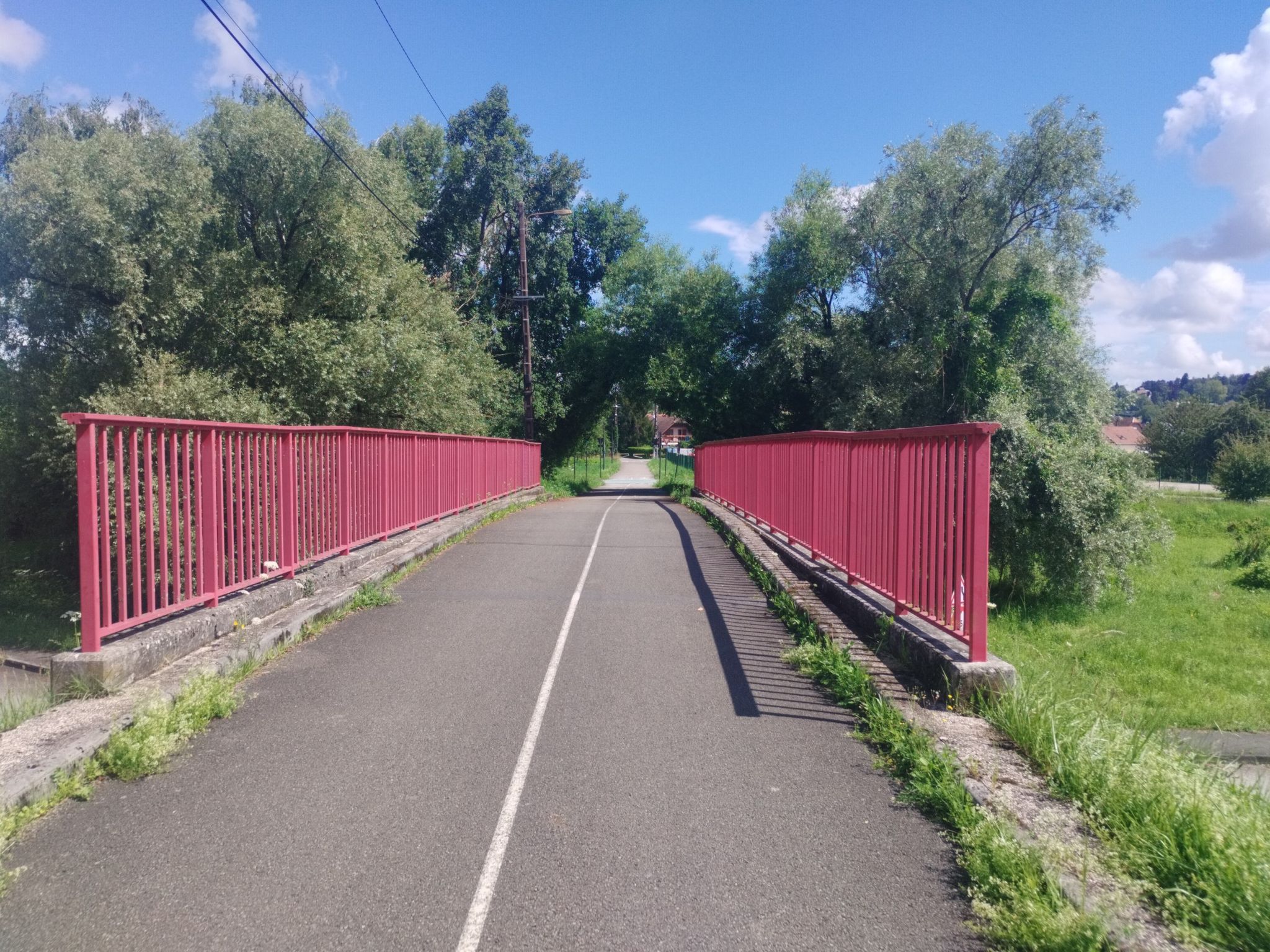 Radweg nach Exincourt
