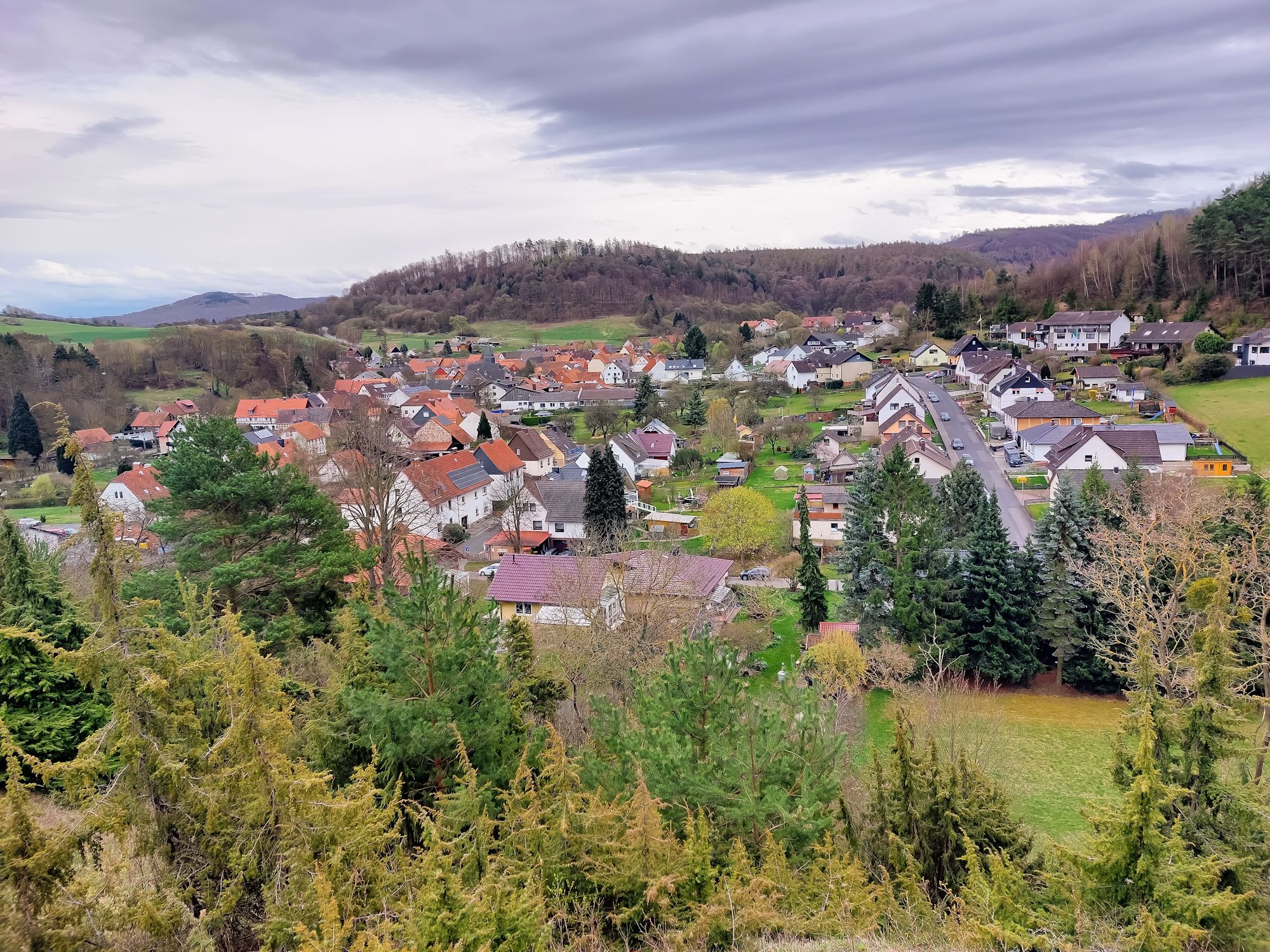 Blick auf Roßbach