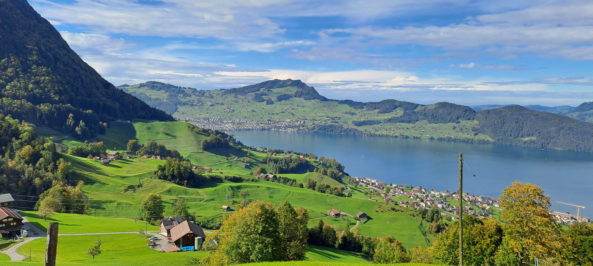 Blick nach Buochs