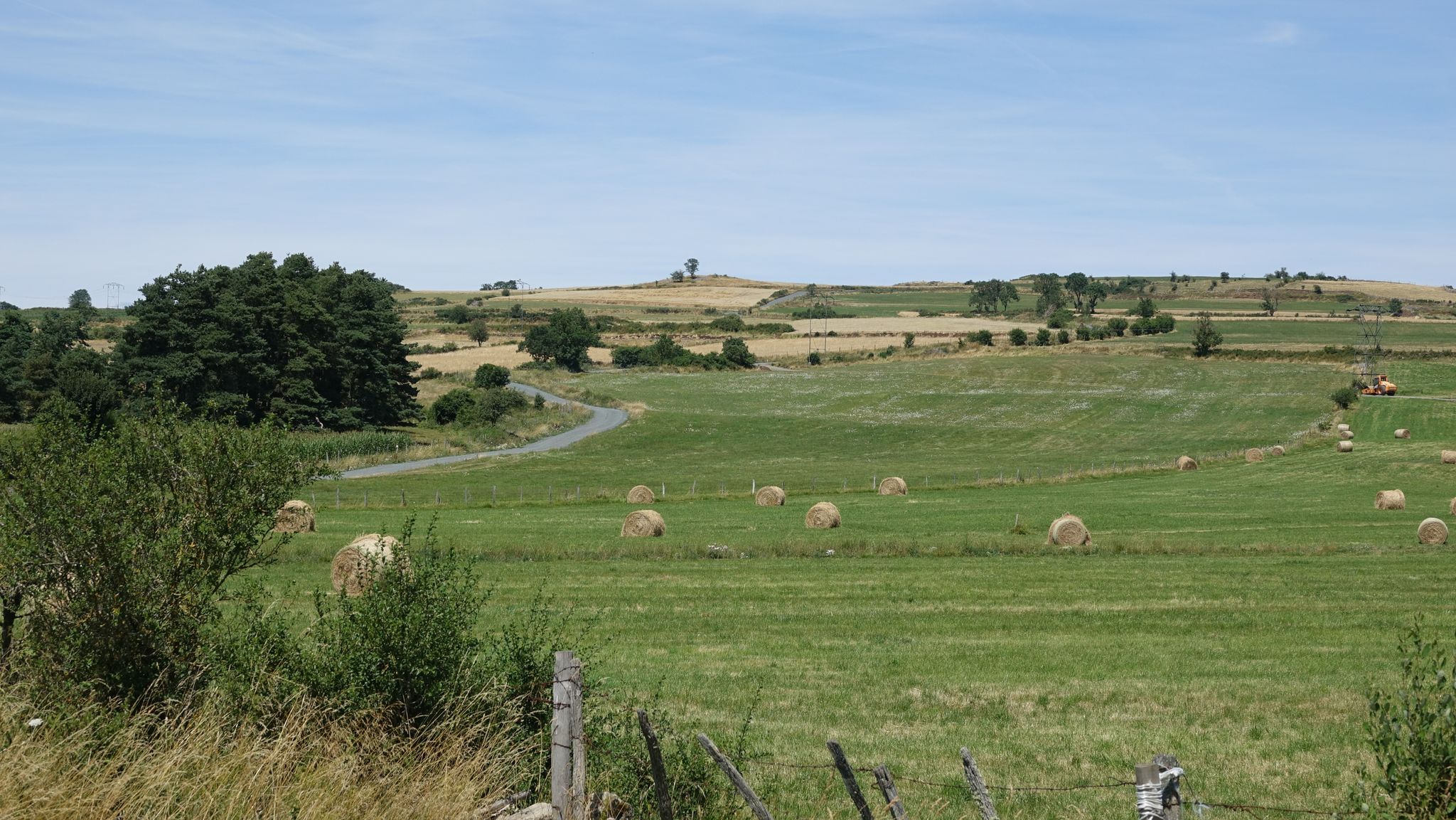weg naar Puy de Barre