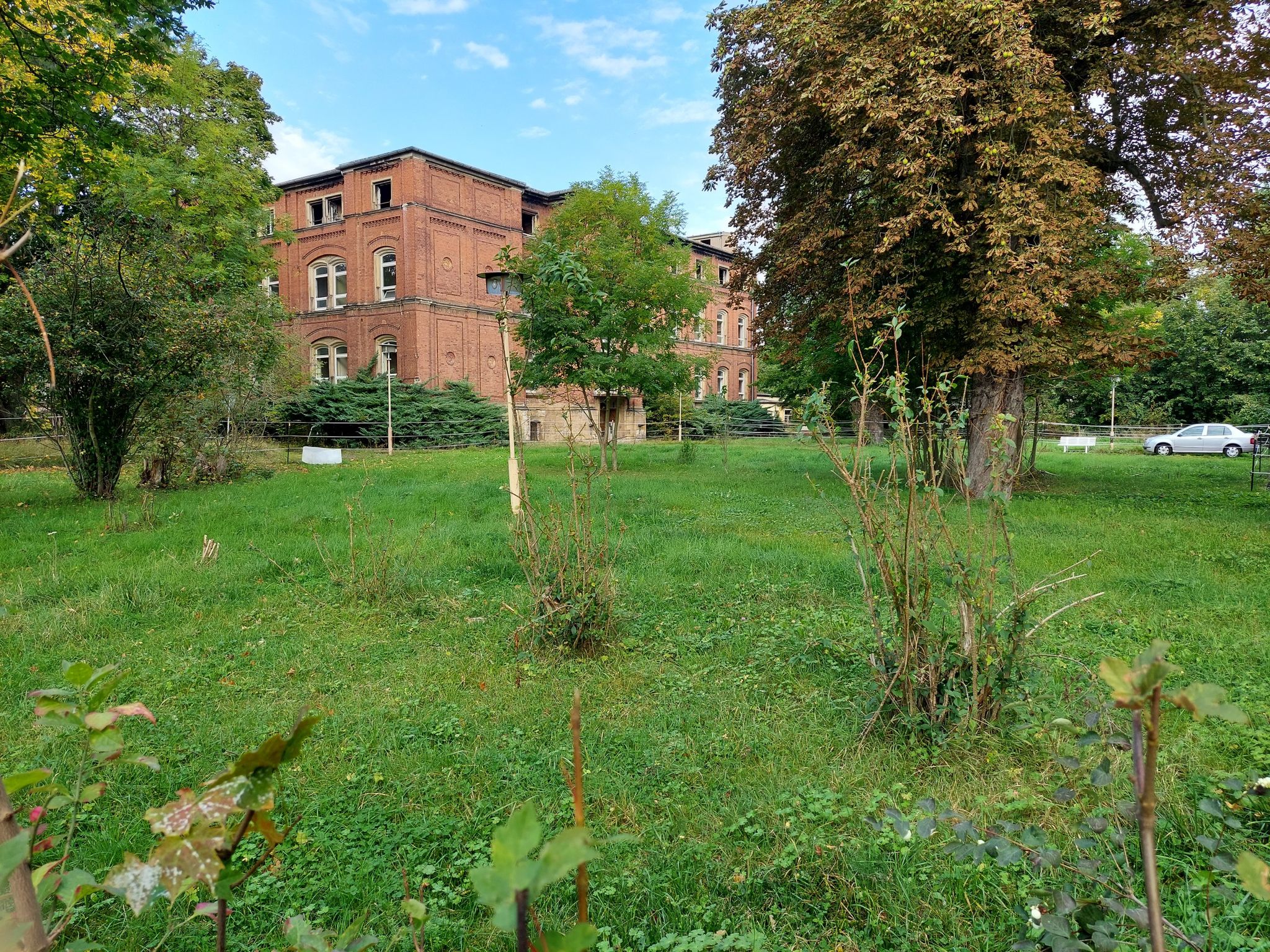 Altes Kreiskrankenhaus, heute ein trauriger Anblick