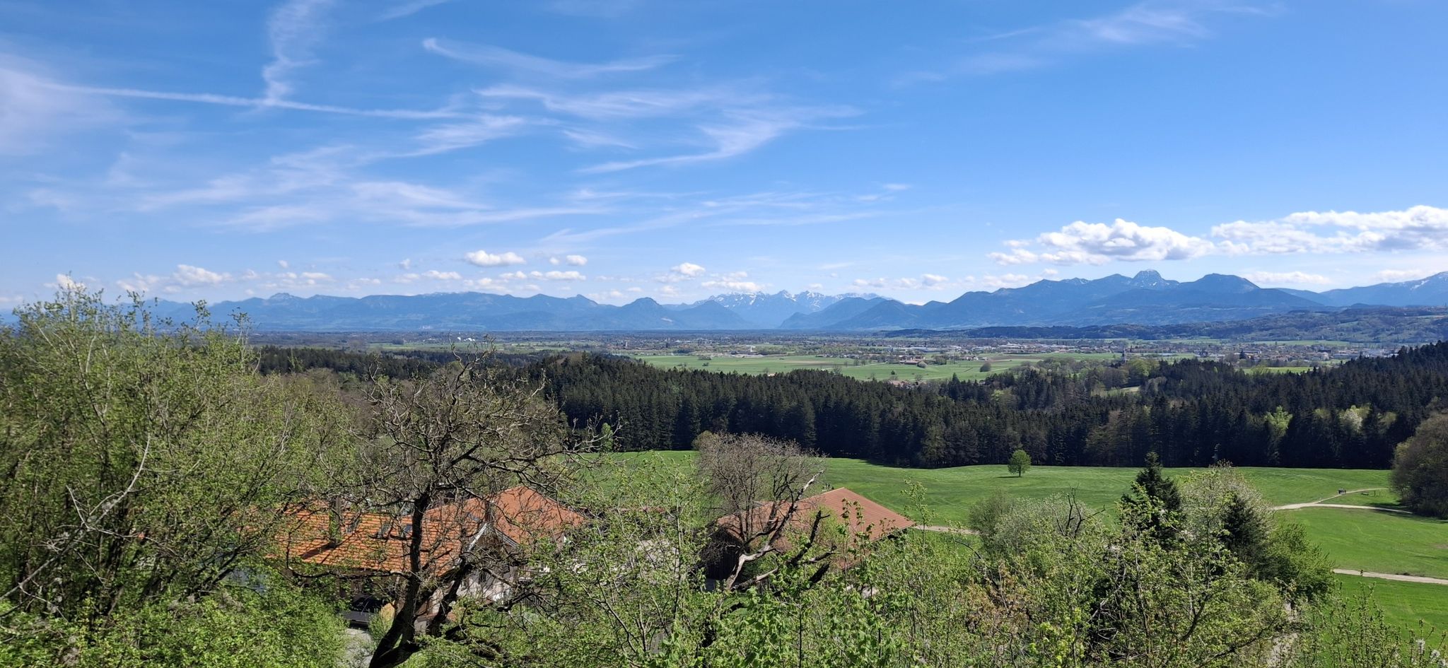 Ausblick von Kleinhöhenrain