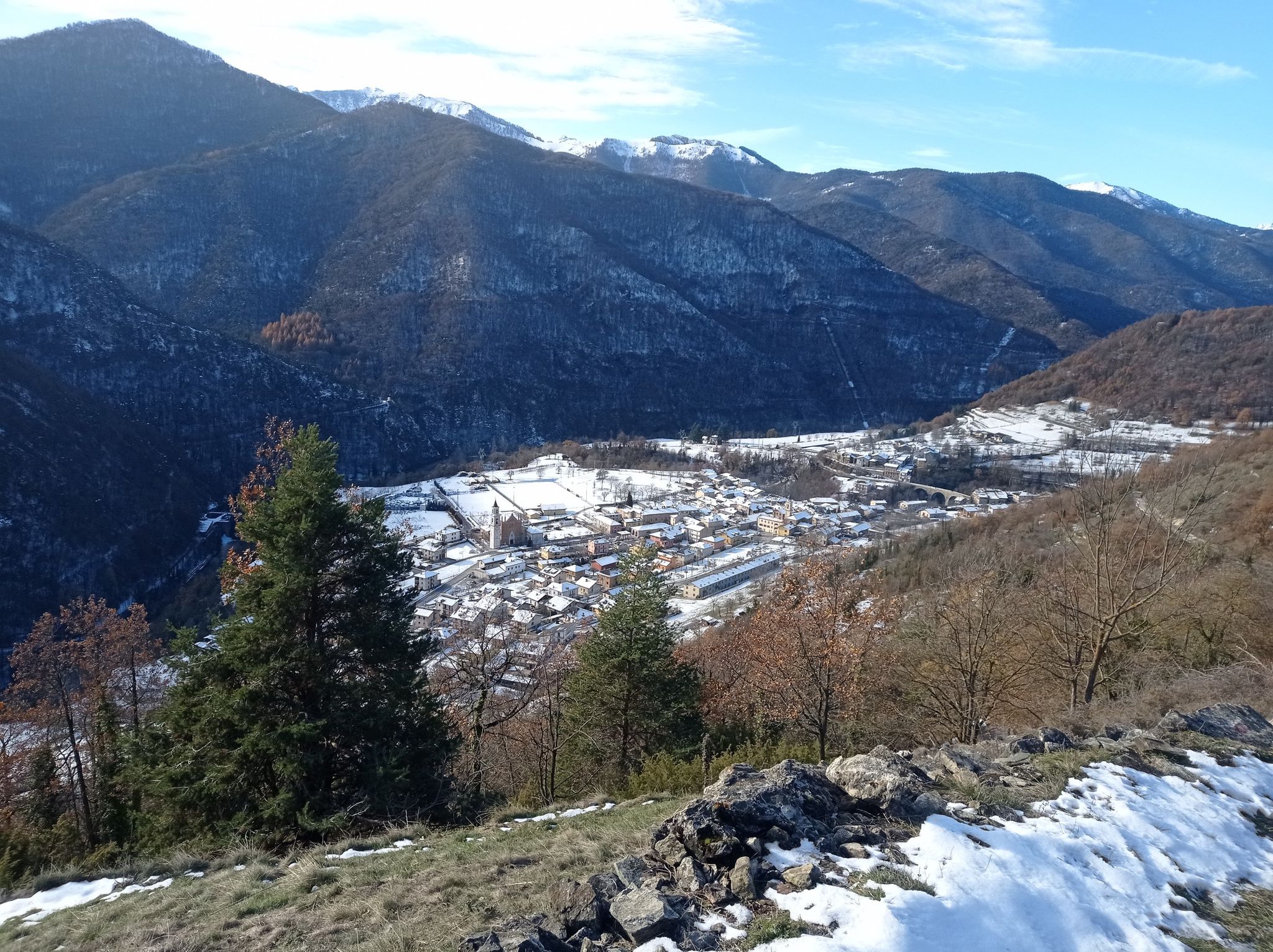 vista di San Damiano Macra