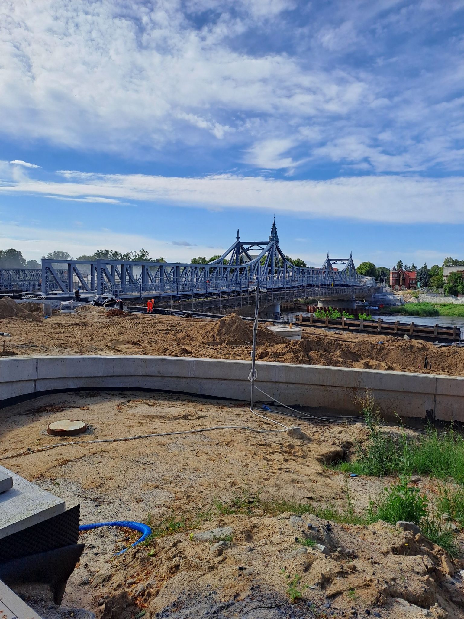 09:12 Die Oderbrücke in Krosno wird saniert!