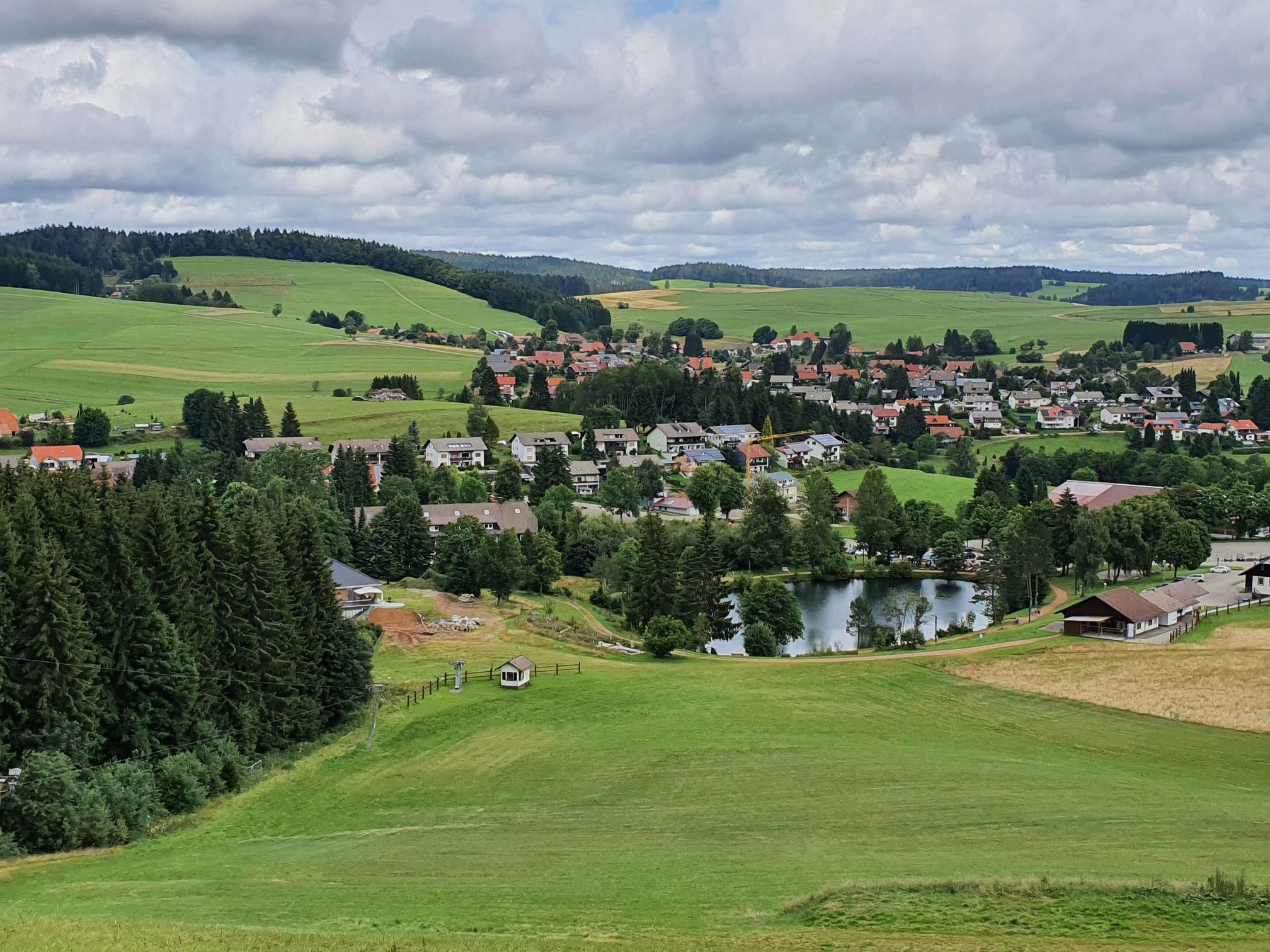 Blick auf Herrischried 