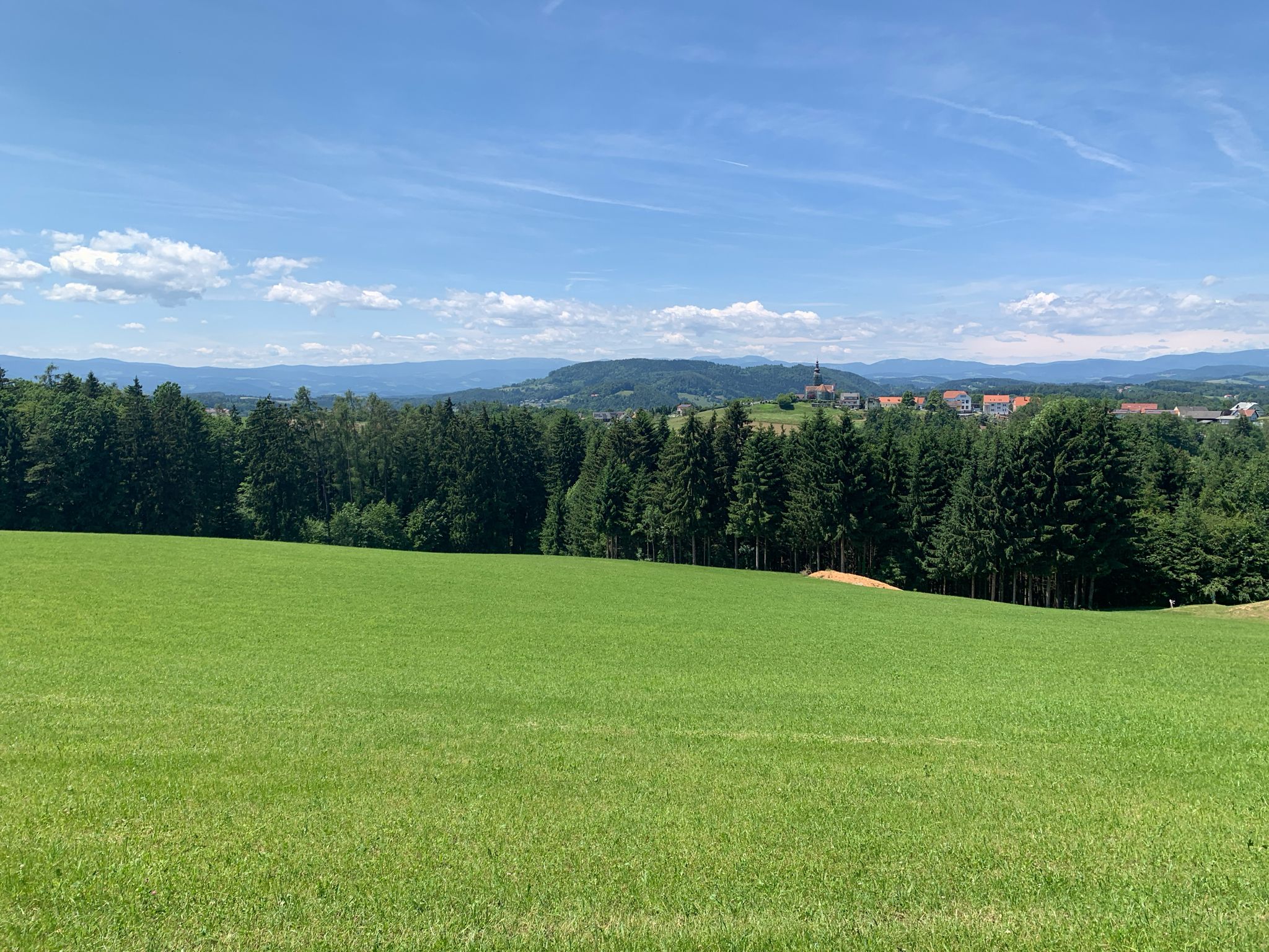 Blick zurück nach St. Oswald
