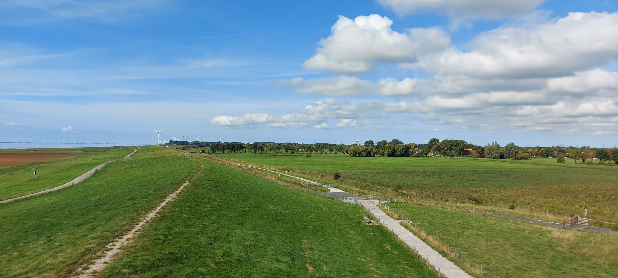 Blick Richtung Emden