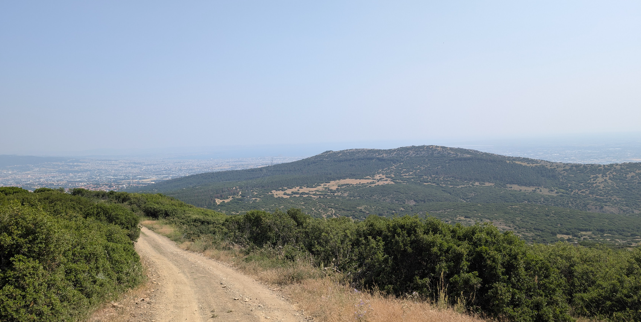 Θέα προς Θεσσαλονίκη