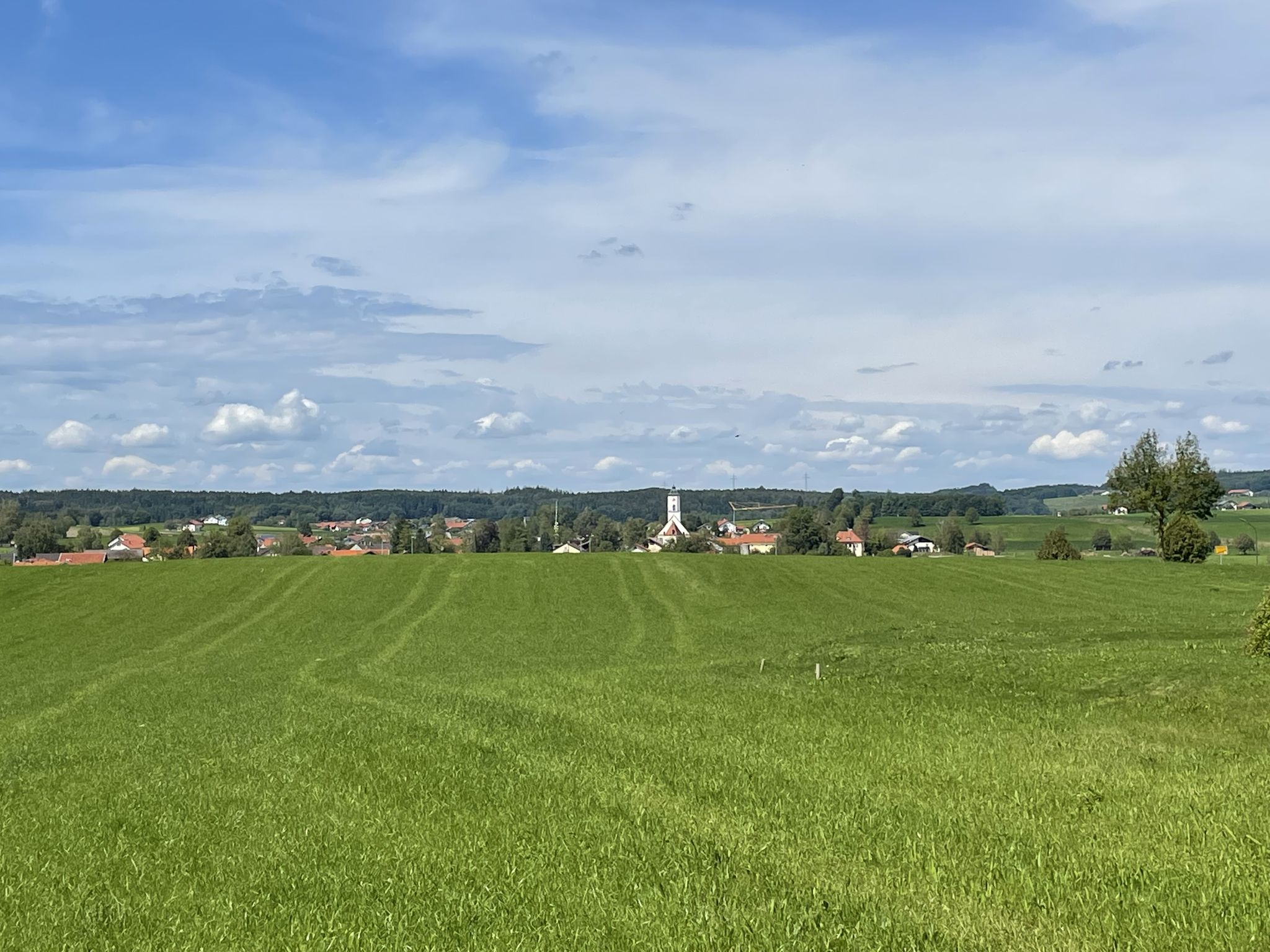 Blich auf Albaching