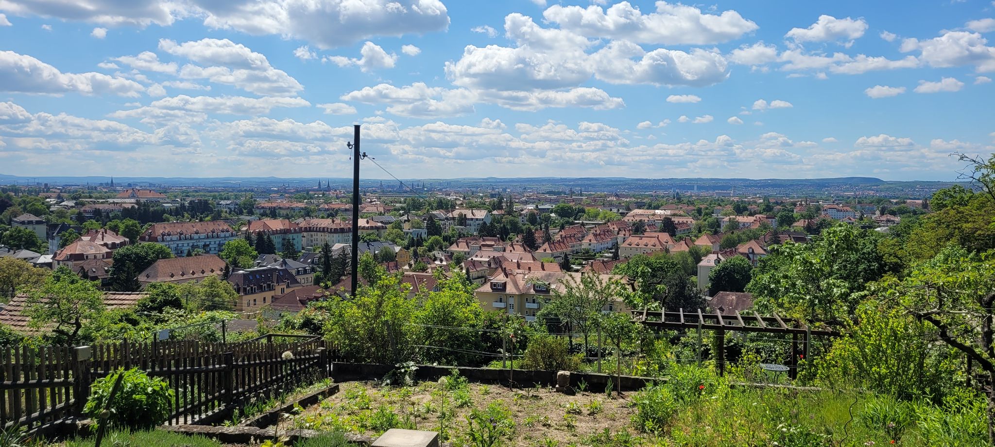 Blick über Hellerau