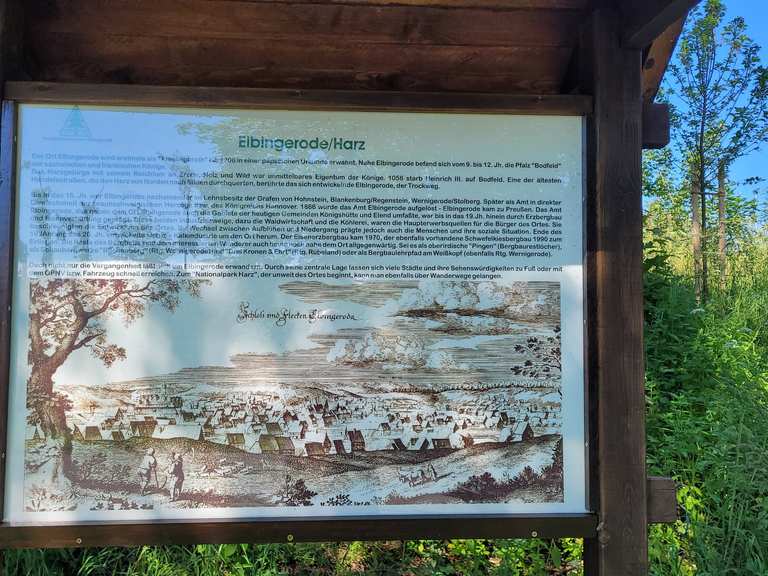 Elbingerode - Zillierbachtalsperre - Armeleuteberg - Scharfenstein ...