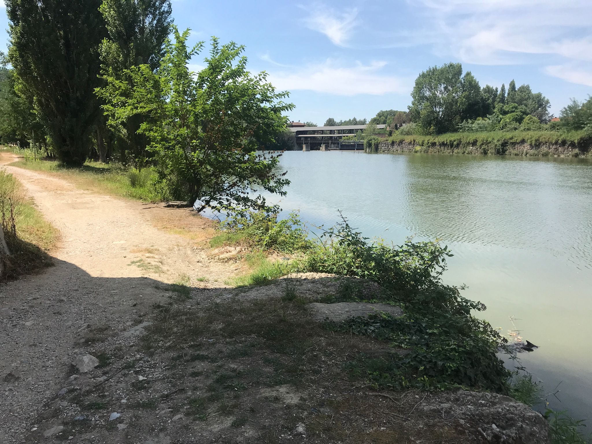 Fine percorso verde