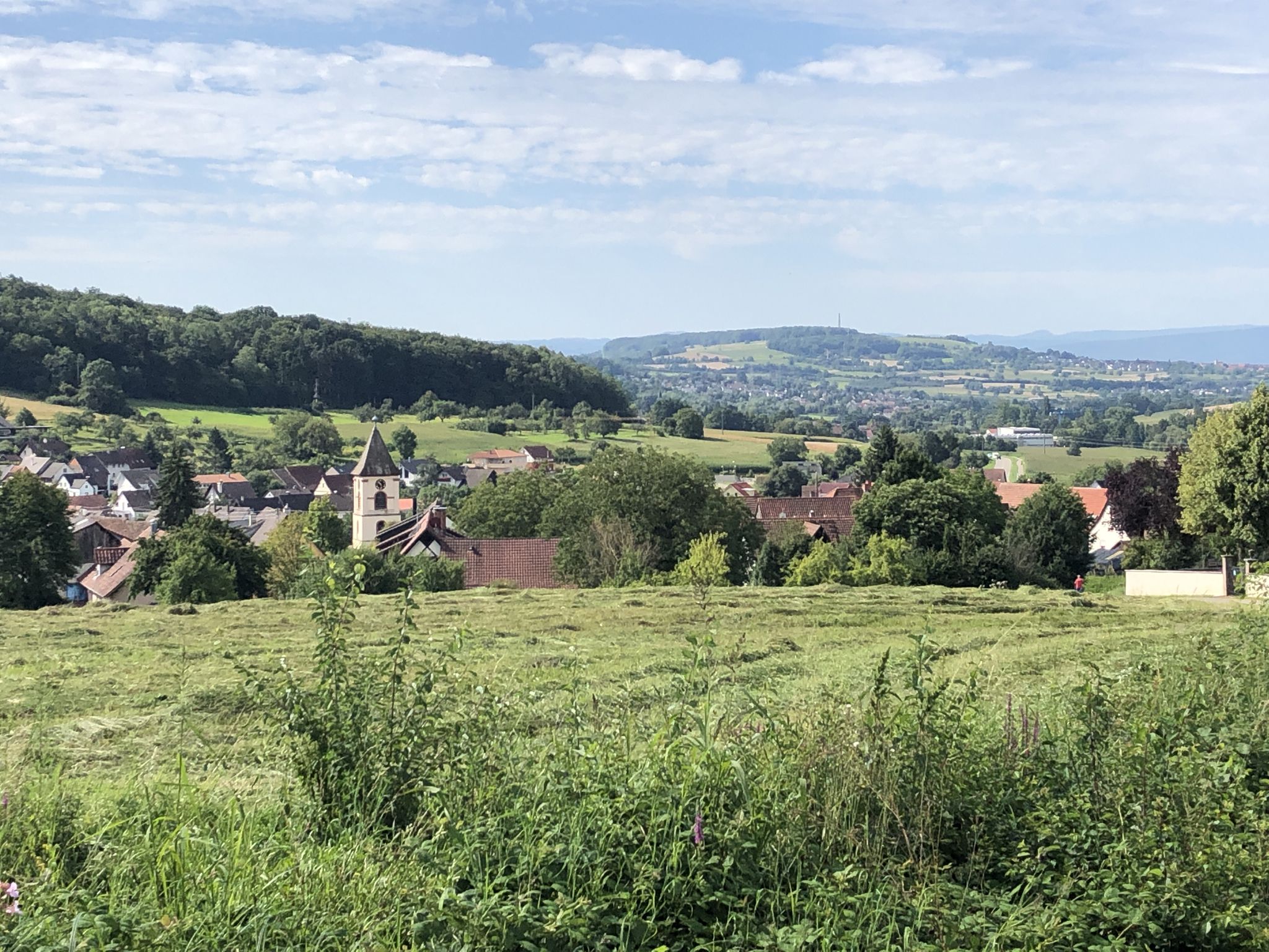 Blick auf Wollbach