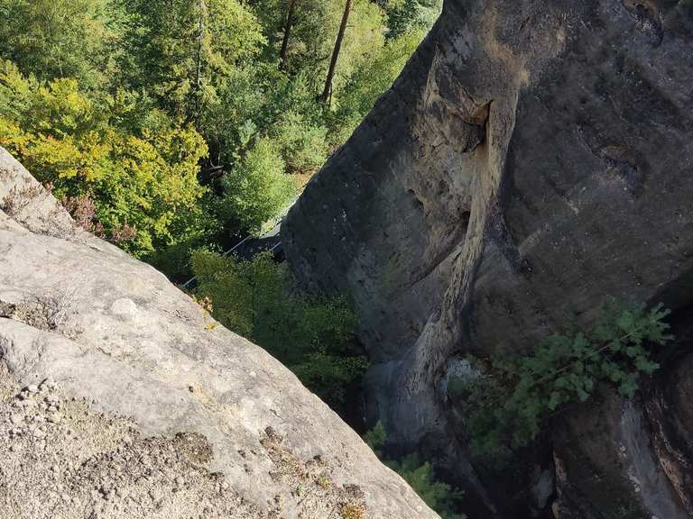 Aussichtspunkt Rudolfstein – Marienfelsen Runde von Jetrichovice | hike ...