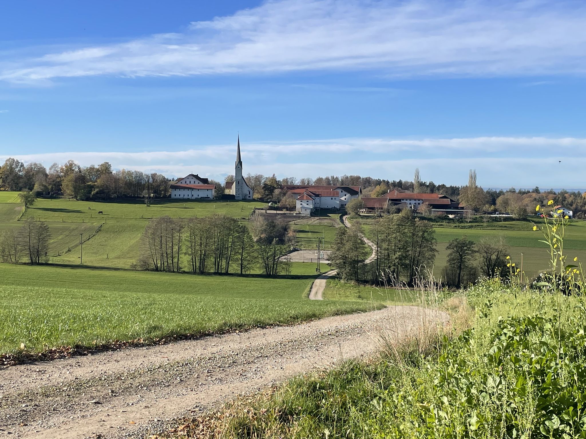 Blick auf Berg