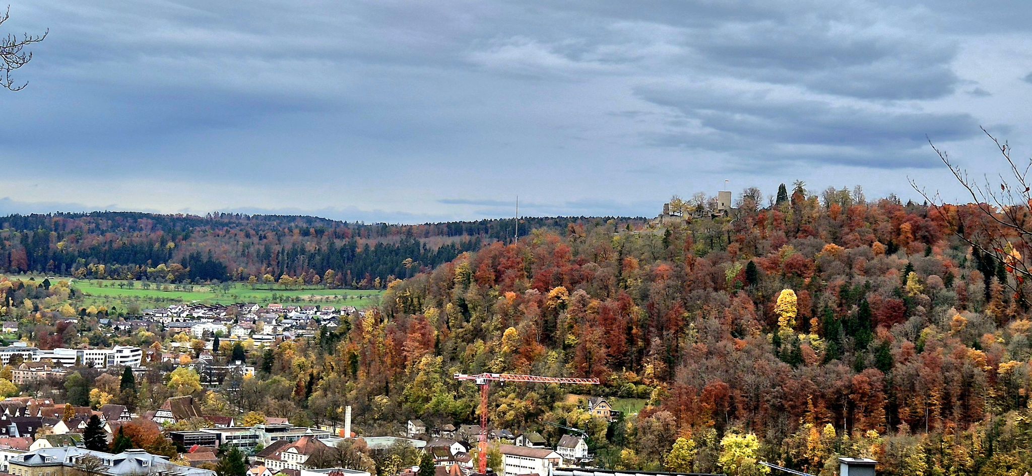 Gegenseite Burg Hohen Nagold