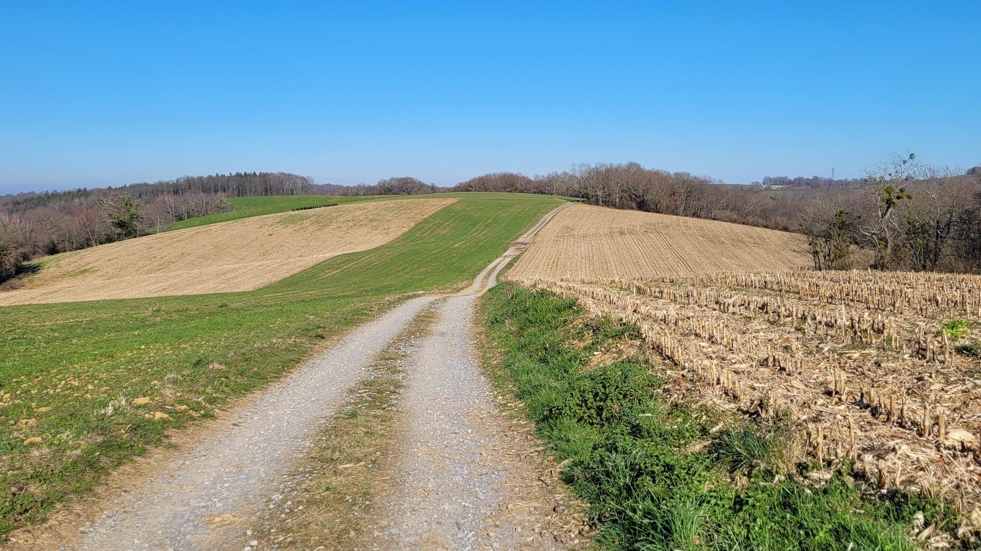 Maps me fait aussi repasser sur le GR653 par endroits.
